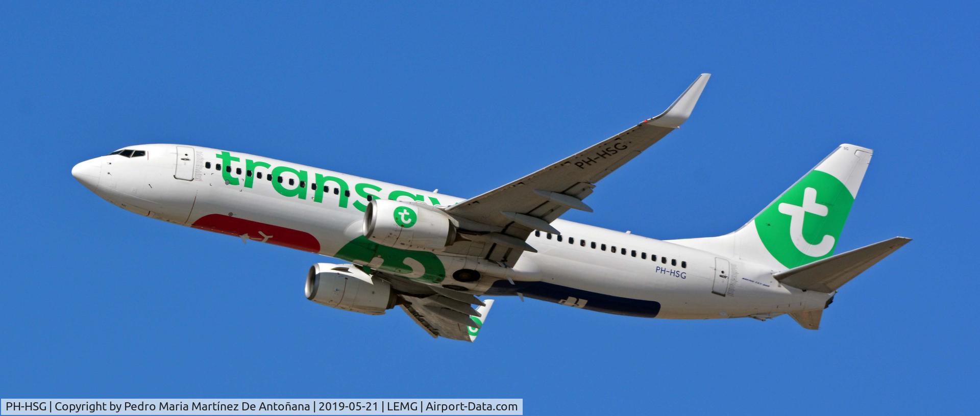 PH-HSG, 2012 Boeing 737-8K2 C/N 39262, Aeropuerto de Málaga - Spain