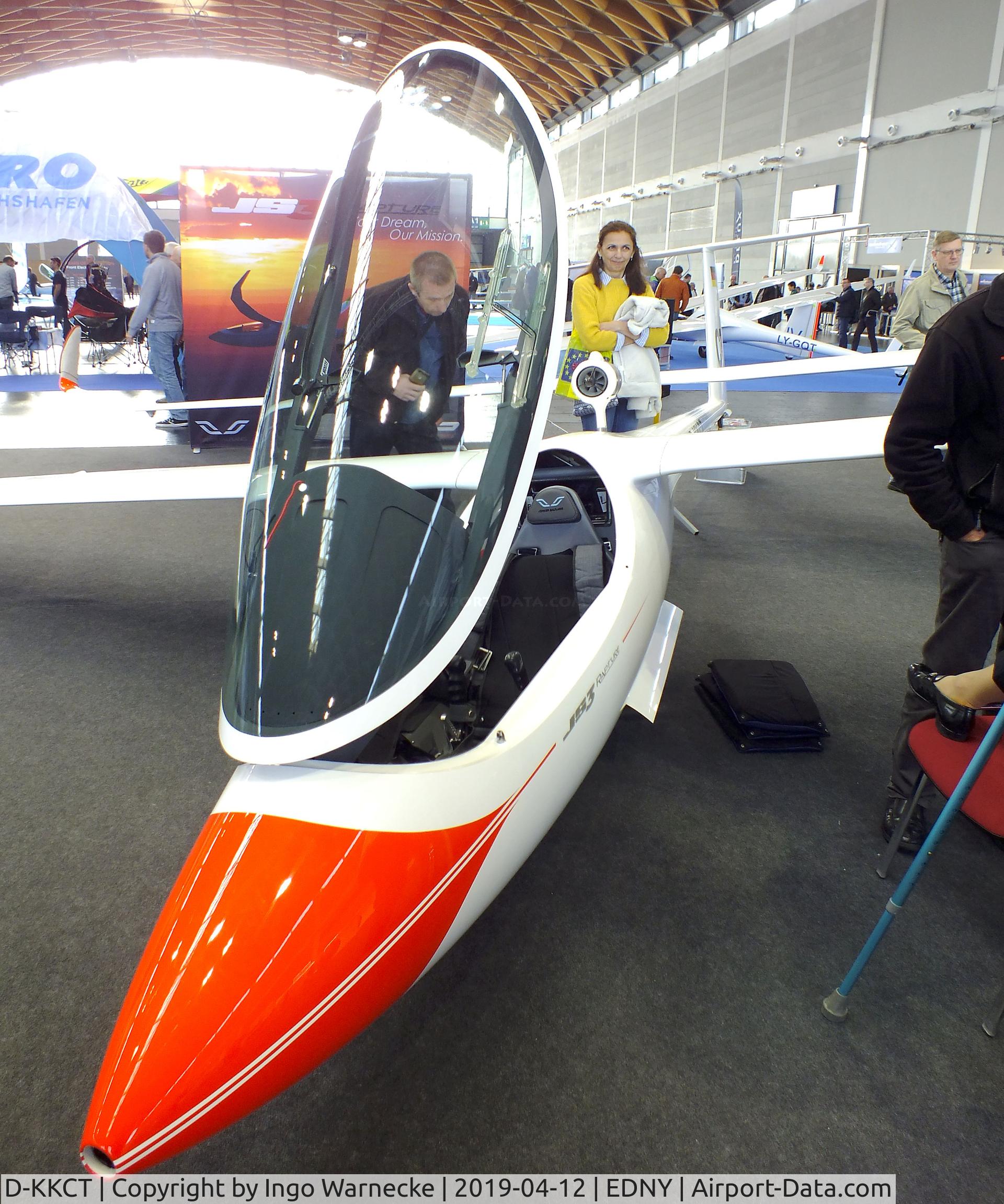 D-KKCT, M&D Flugzeugbau JS MD-3 Rapture C/N Not found D-KKCT, M&D Flugzeugbau JS-MD3 Rapture with retractable turbojet at the AERO 2019, Friedrichshafen