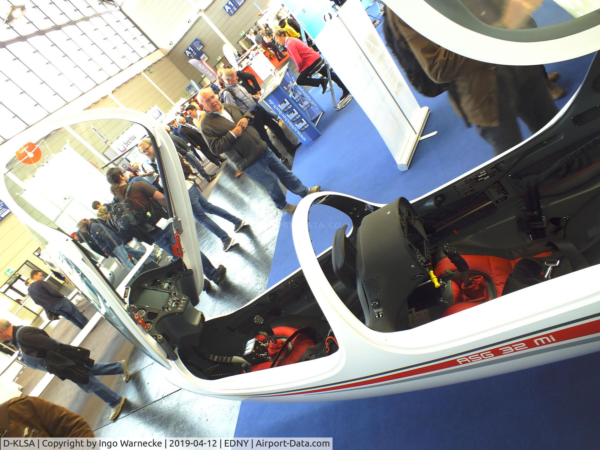 D-KLSA, Schleicher ASG-32Mi C/N unknown_d-klsa, Schleicher ASG-32Mi at the AERO 2019, Friedrichshafen  #c