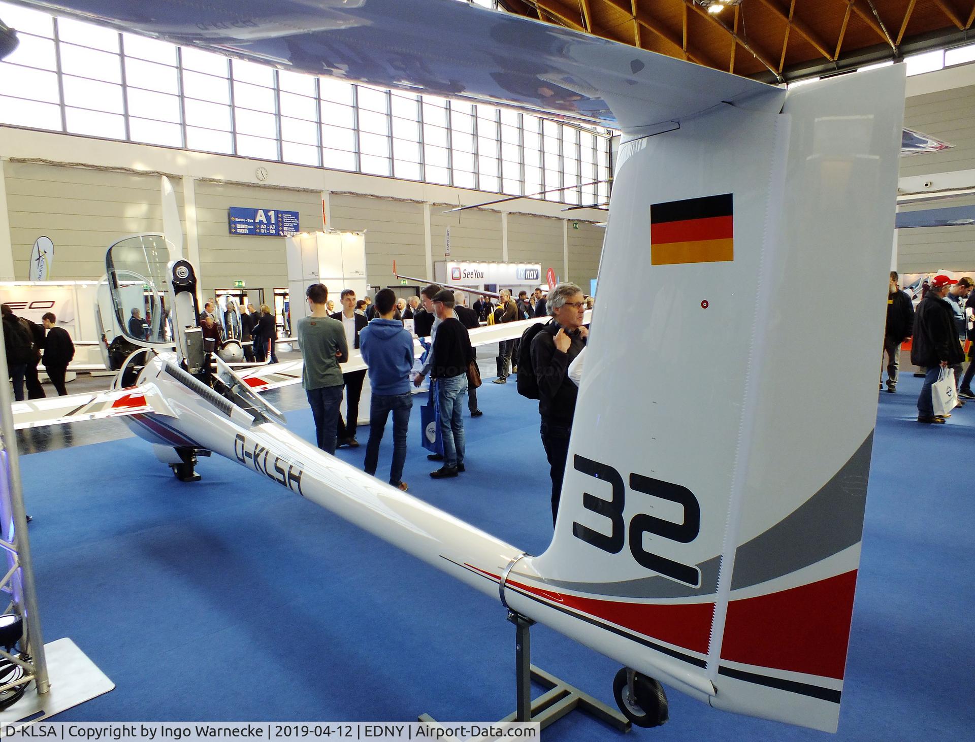 D-KLSA, Schleicher ASG-32Mi C/N unknown_d-klsa, Schleicher ASG-32Mi at the AERO 2019, Friedrichshafen