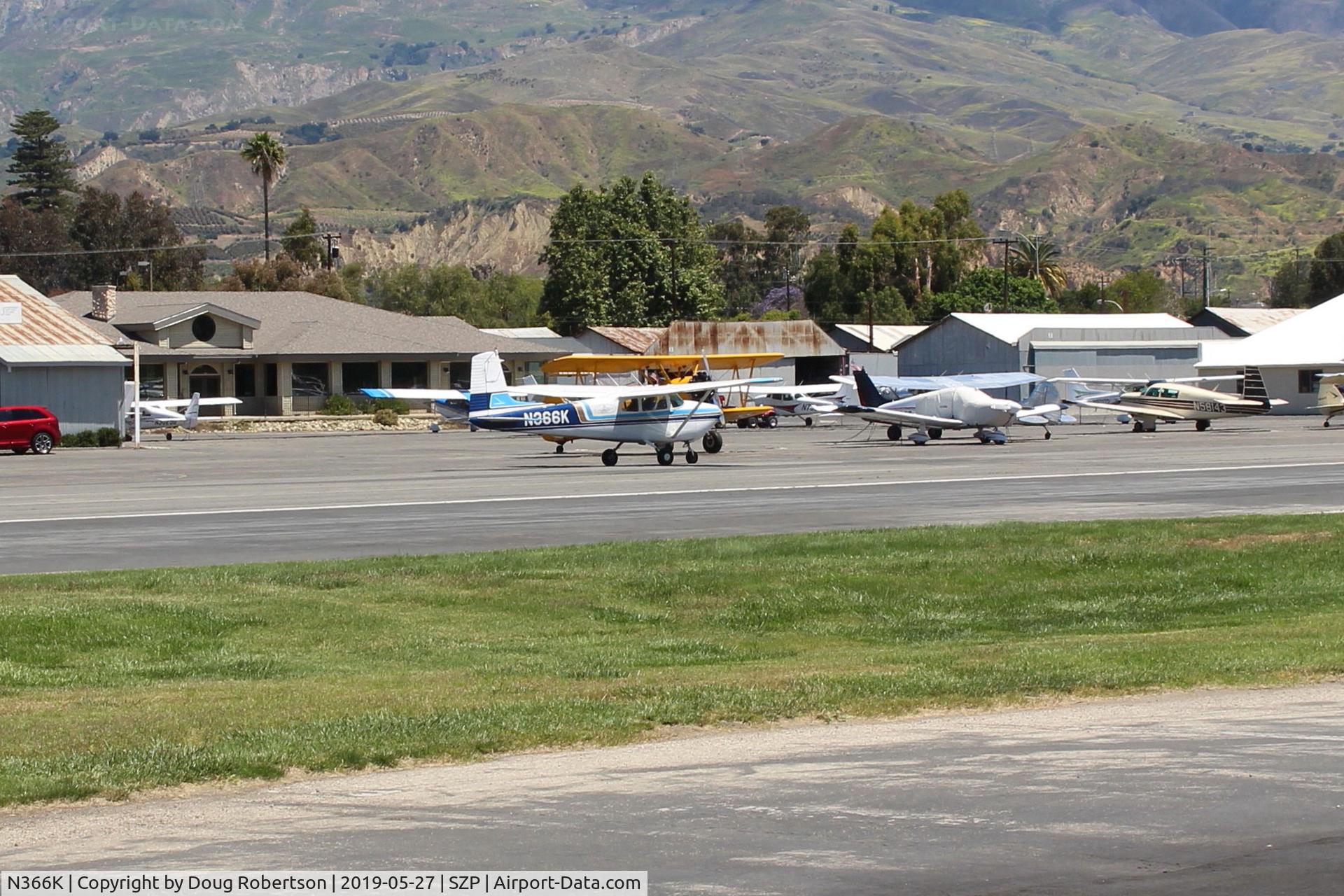 N366K, 1957 Cessna 182A Skylane C/N 34529, 1957 Cessna 182A SKYLANE, Continental O-470-S 230 Hp, taxi back