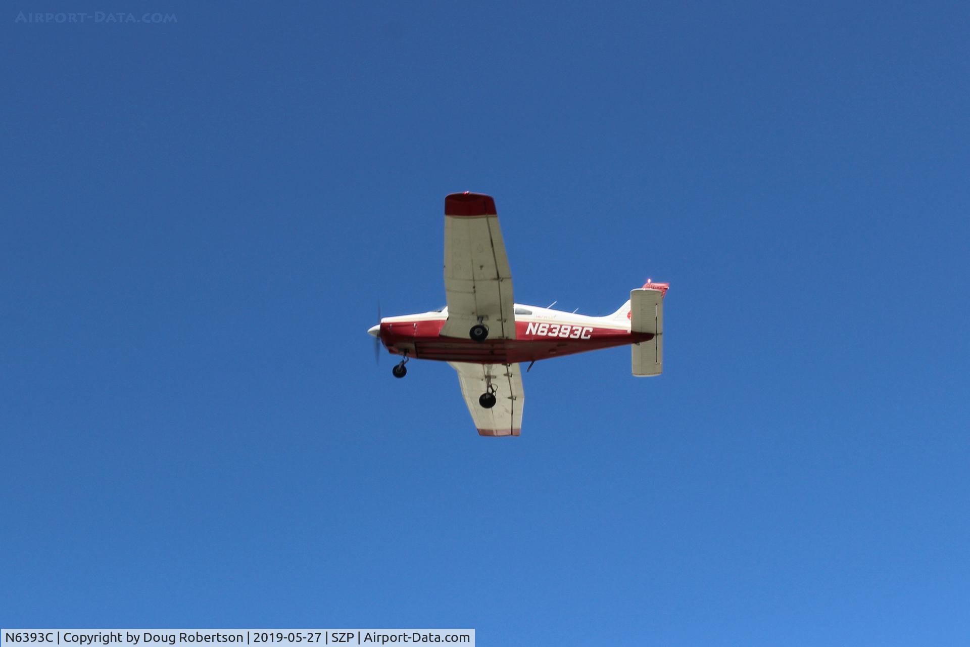 N6393C, 1978 Piper PA-28-161 Cherokee Warrior II C/N 28-7816419, 1978 Piper PA-161 WARRIOR II, Lycoming O-320-D3G 160 Hp, takeoff climb Rwy 22