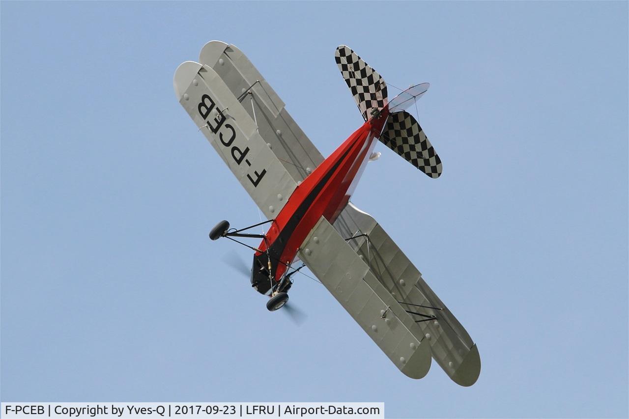F-PCEB, Hatz CB-1 C/N 639, Hatz CB-1, On display, Morlaix-Ploujean airport (LFRU-MXN) air show 2017