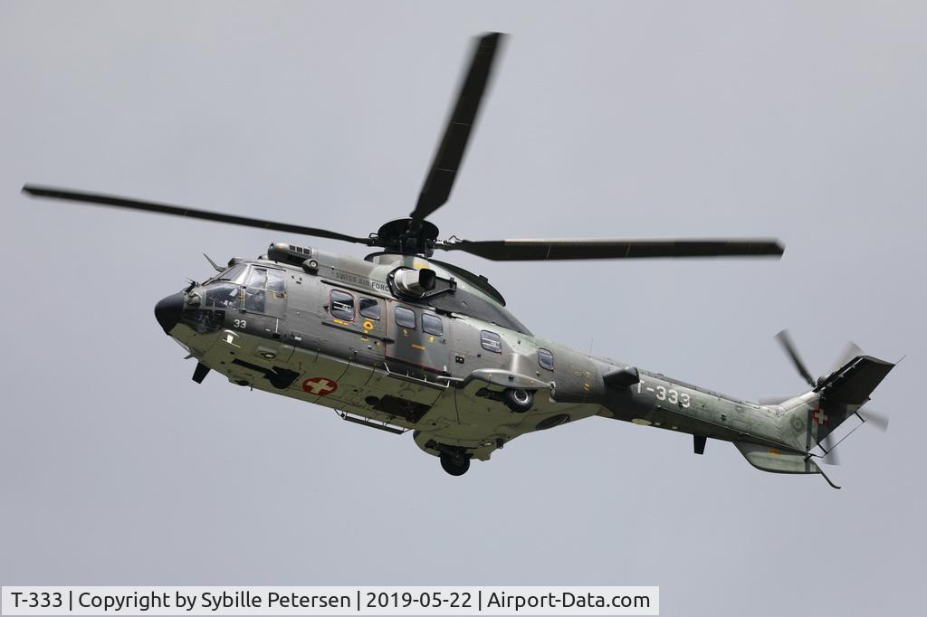 T-333, 2001 Eurocopter AS-532UL Cougar C/N 2521/MIS016, Payerne Airbase Switzerland