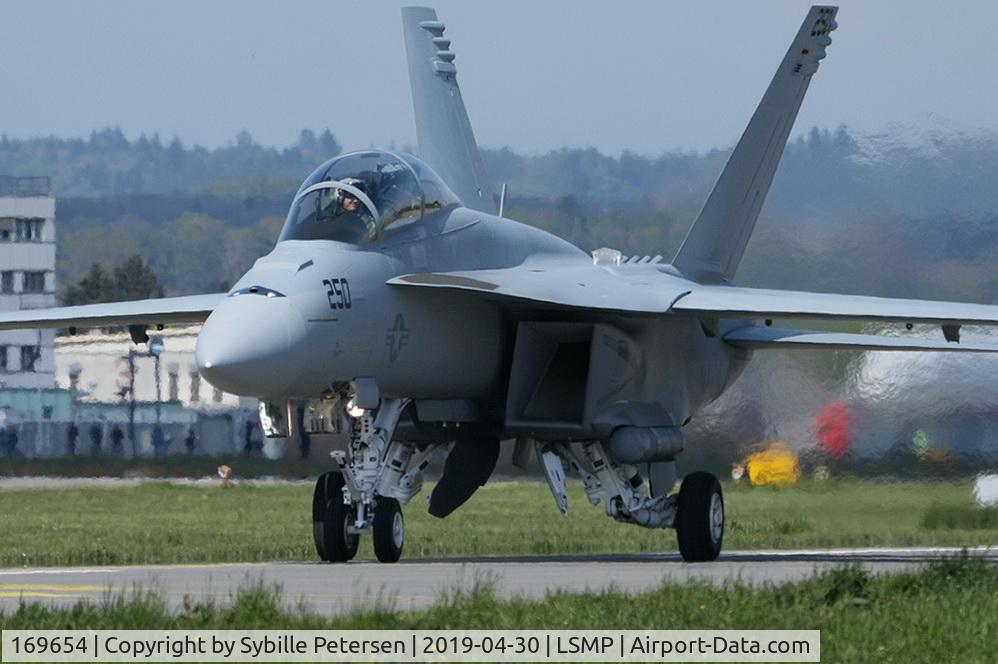 169654, Boeing F/A-18F Super Hornet C/N F284, Taken at Payerne Air Base, Switzerland, LSMP