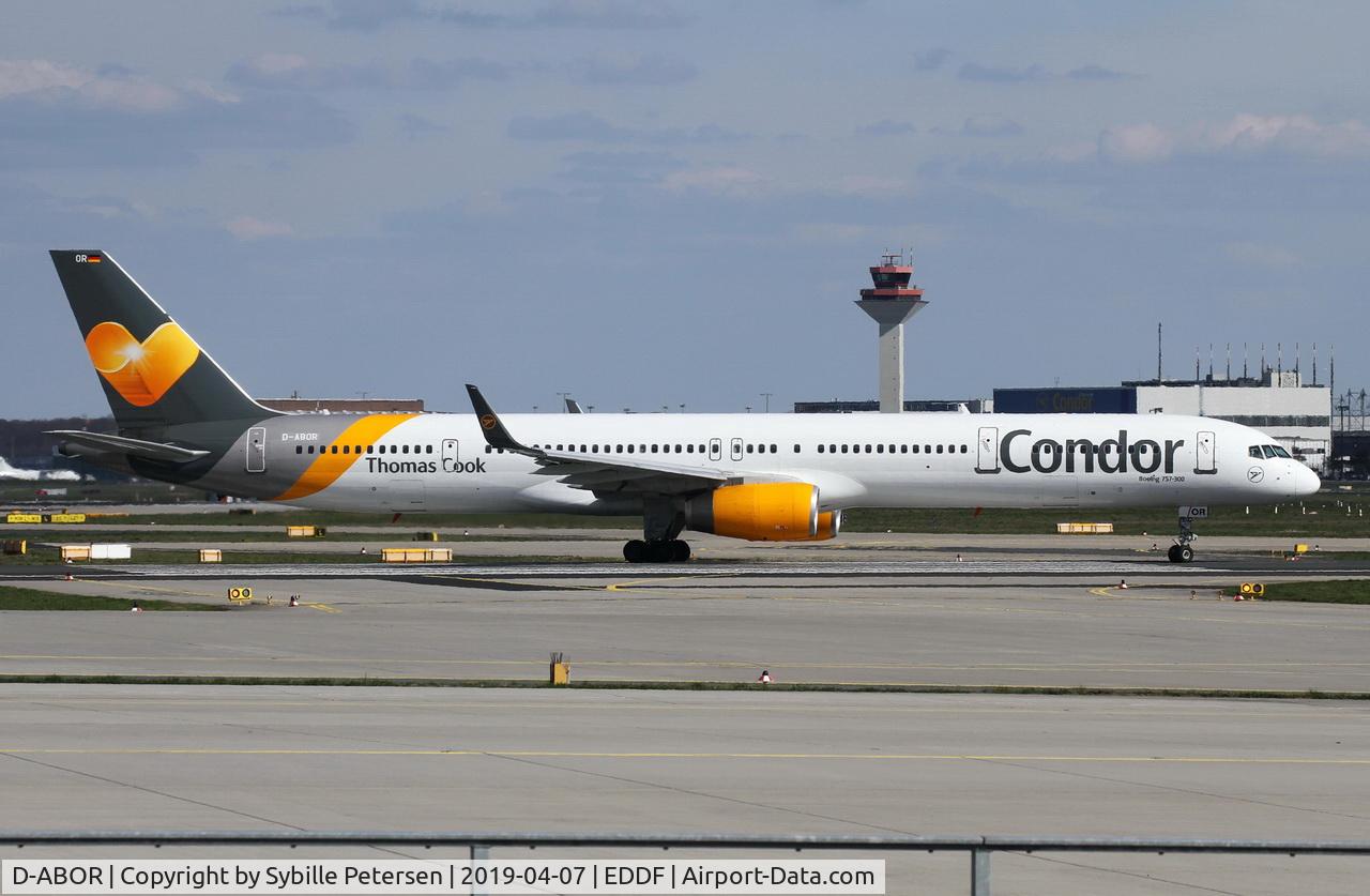 D-ABOR, 2001 Boeing 757-3CQ C/N 32242, Taken at Frankfurt Airport, Germany, EDDF