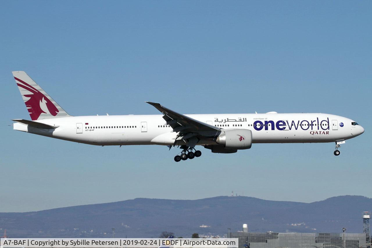 A7-BAF, 2009 Boeing 777-3DZ/ER C/N 37661, Taken at Frankfurt Intl Airport, Germany, EDDF