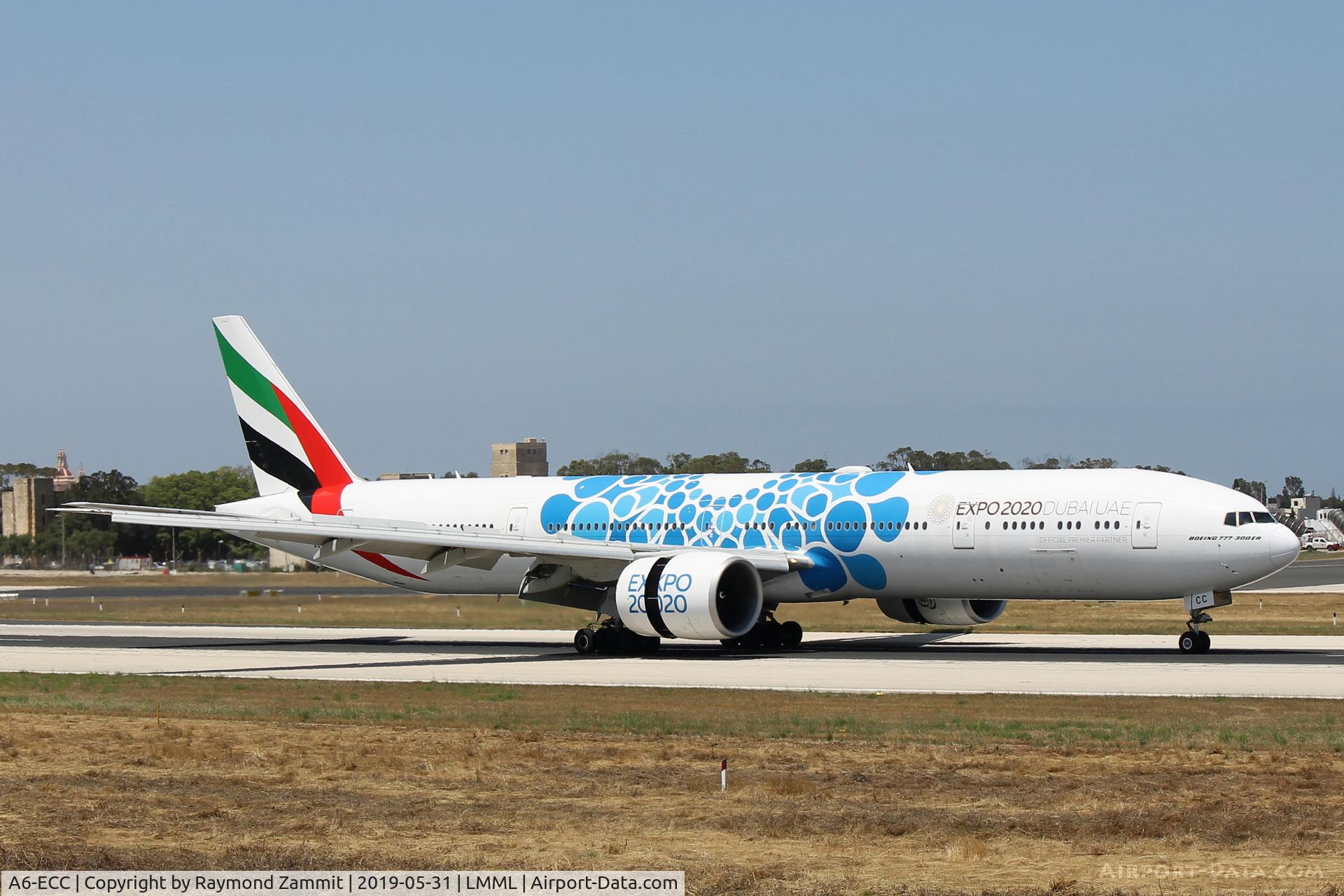 A6-ECC, 2007 Boeing 777-36N/ER C/N 33865, B777 A6-ECC Emirates Airlines