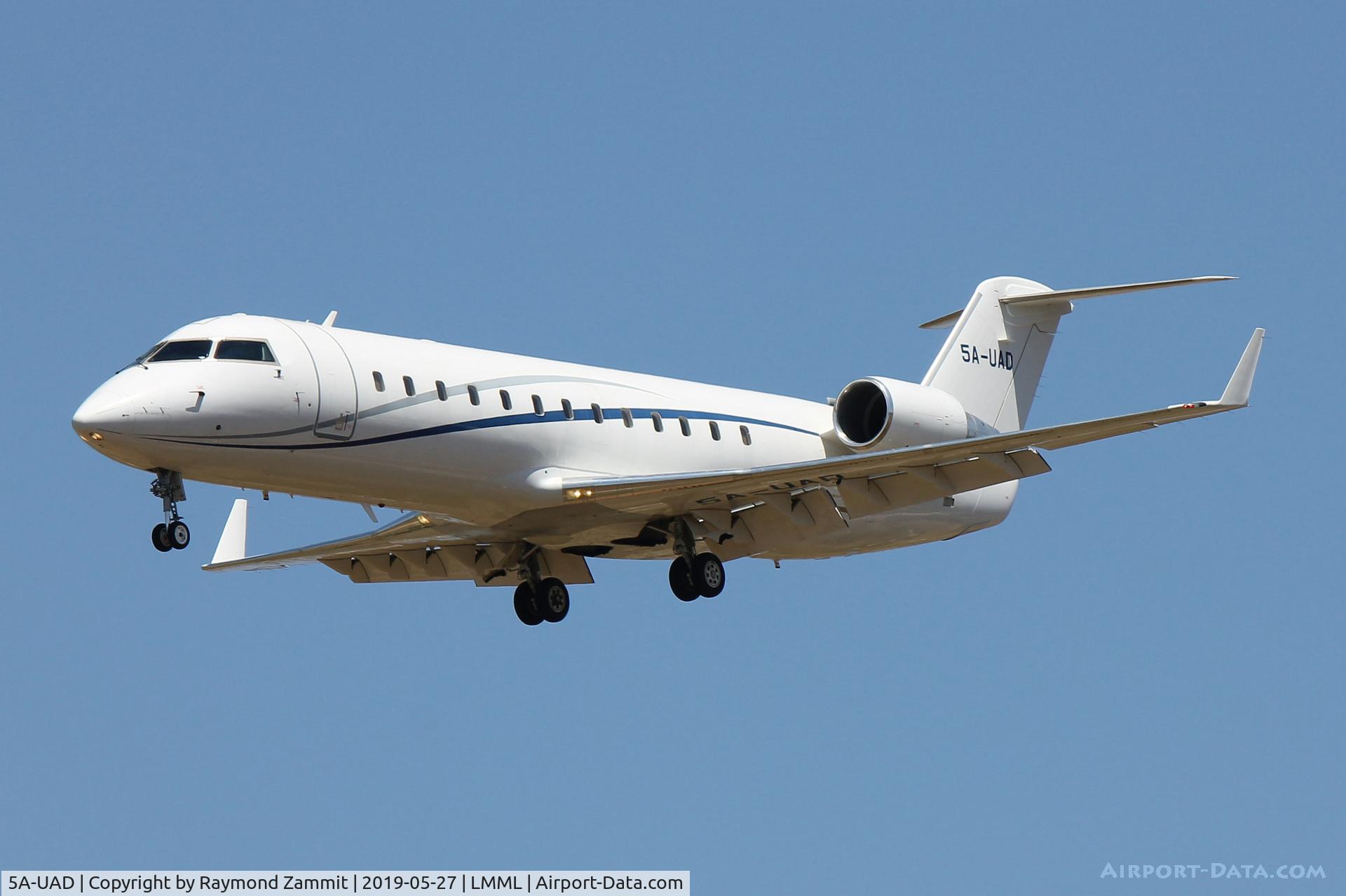 5A-UAD, 2009 Bombardier Challenger 850 (CL-600-2B19) C/N 8087, Bombardier Challenger 850 5A-UAD Libyan Government