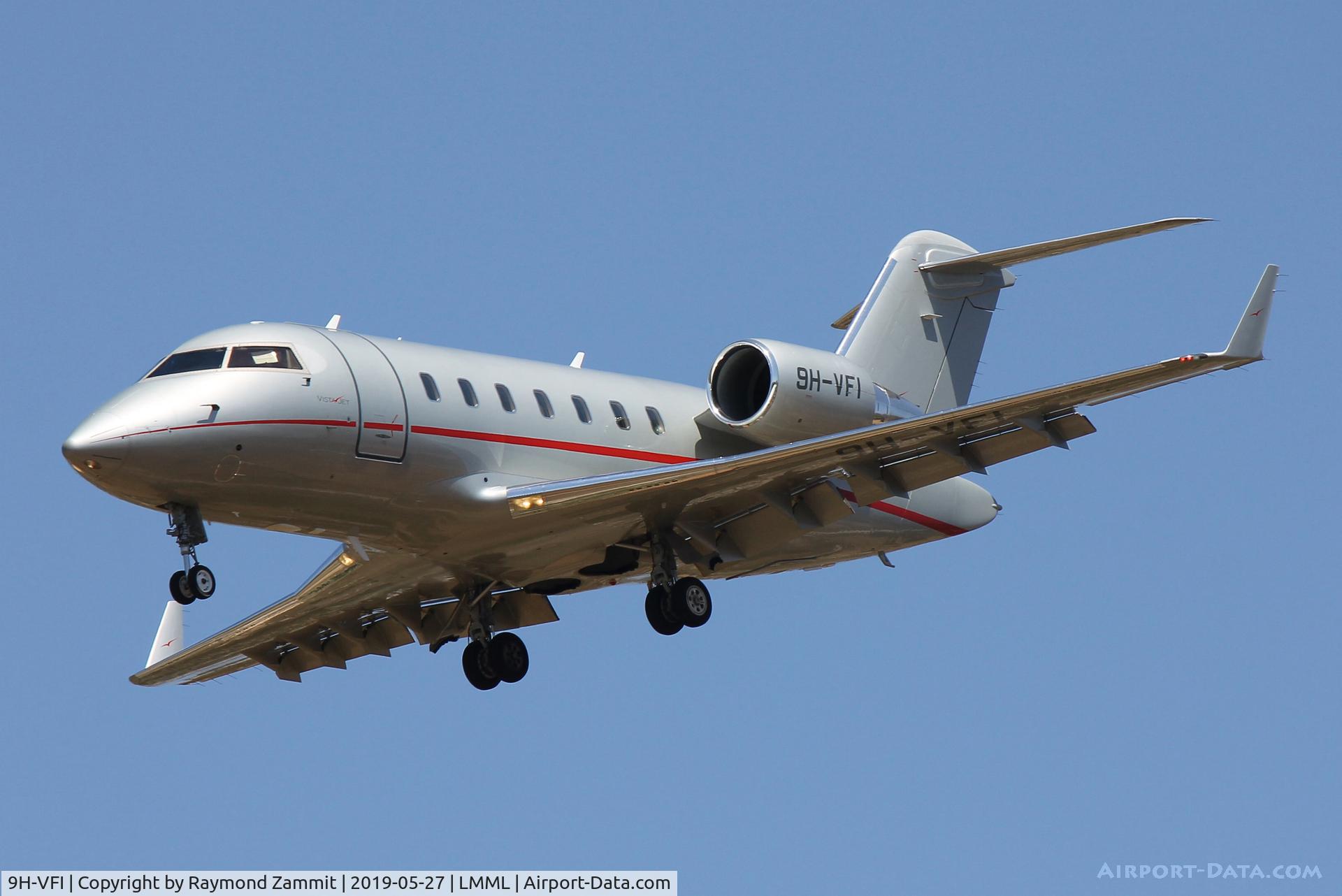 9H-VFI, 2015 Bombardier Challenger 605 (CL-600-2B16) C/N 5984, Bombardier Challenger 605 9H-VFI VistaJet
