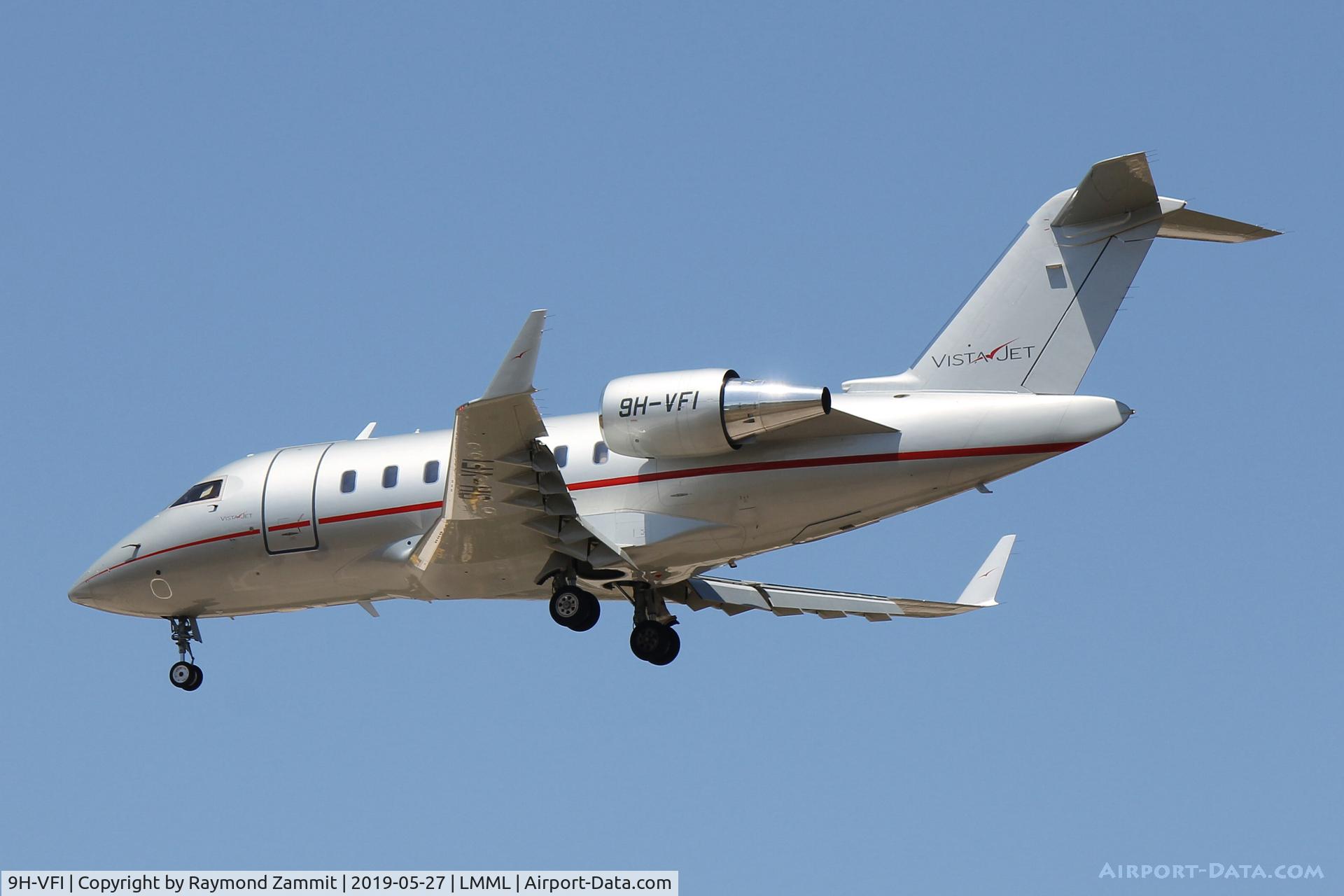 9H-VFI, 2015 Bombardier Challenger 605 (CL-600-2B16) C/N 5984, Bombardier Challenger 605 9H-VFI VistaJet