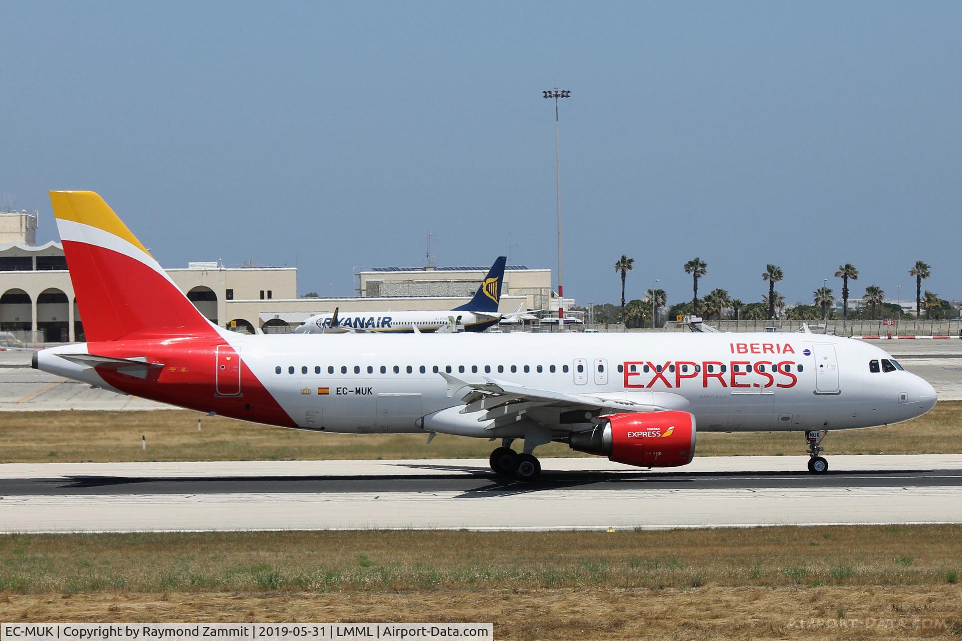 EC-MUK, 2007 Airbus A320-214 C/N 3293, A320 EC-MUK Iberia Express