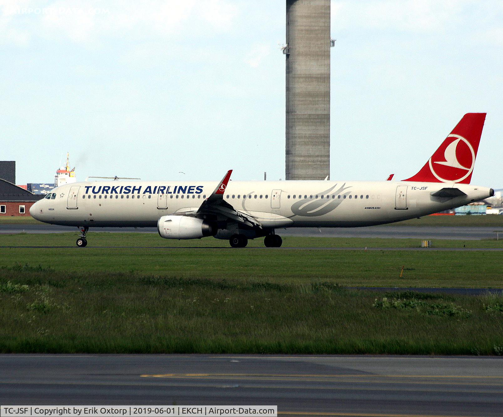 TC-JSF, 2013 Airbus A321-231 C/N 5465, TC-JSF landed rw 22L