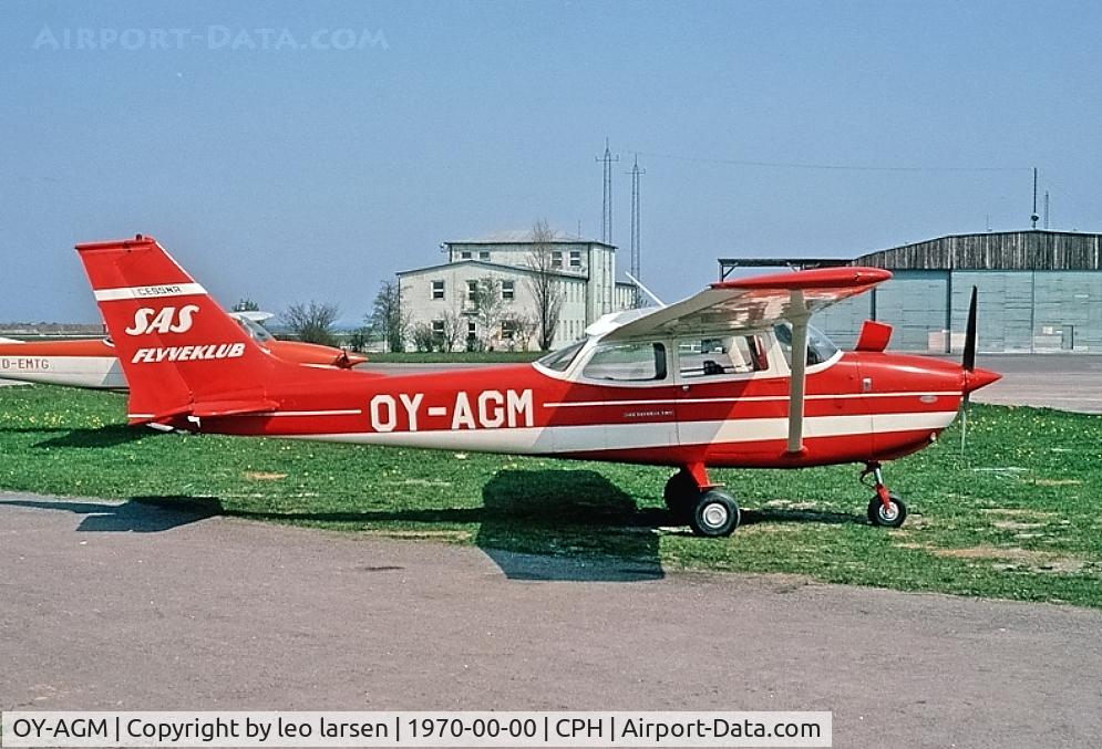 OY-AGM, 1969 Reims F.172H Skyhawk C/N F-172-0647, Copenhagen 1970