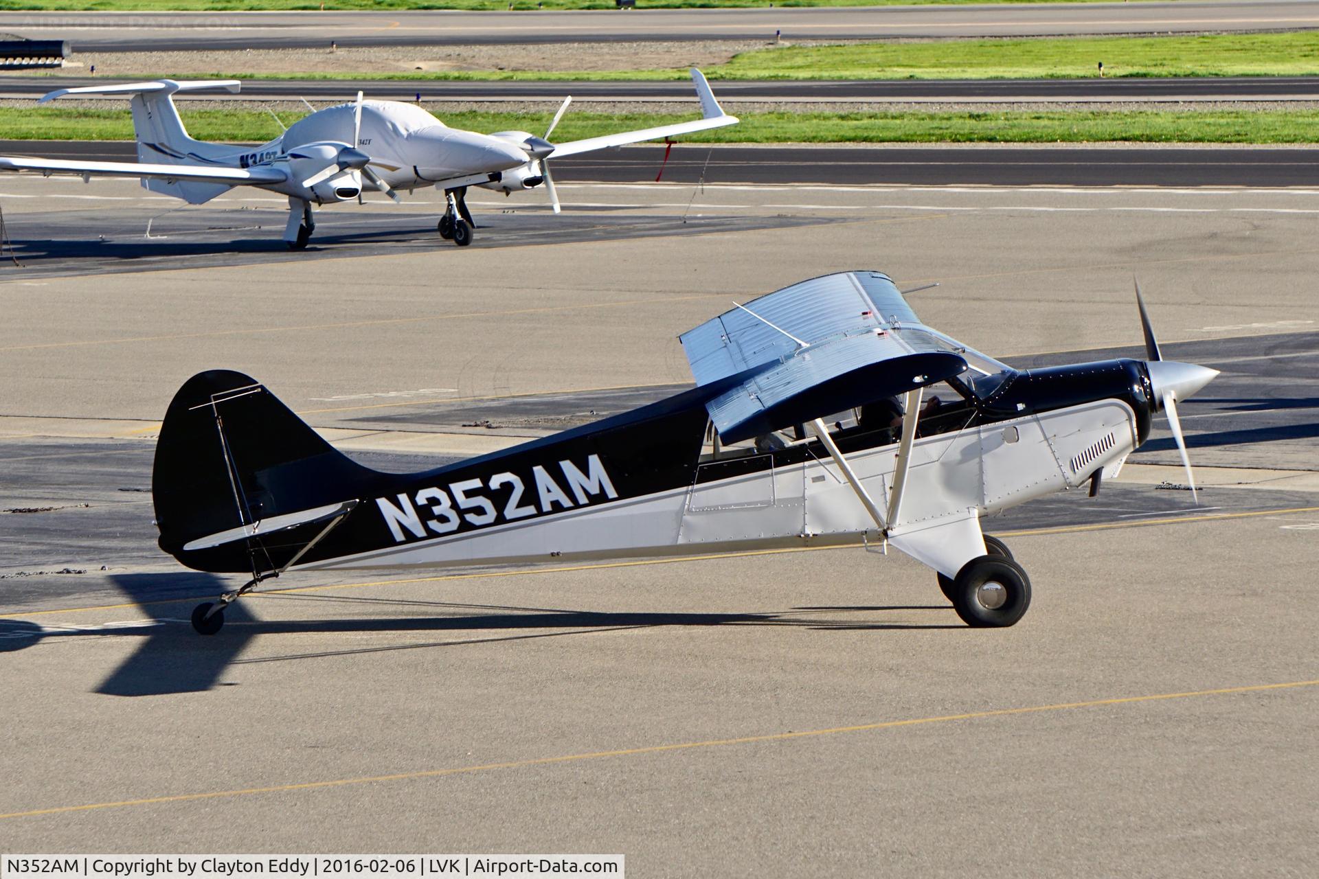 N352AM, 2003 Aviat A-1B Husky C/N 2252, Livermore Airport California 2016.