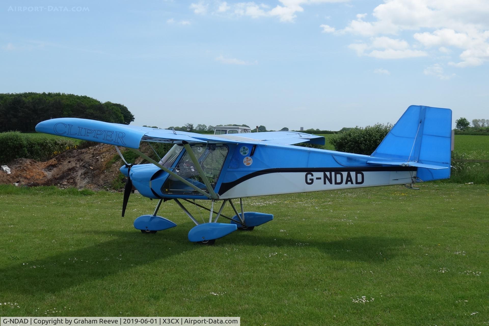 G-NDAD, 2011 Medway Clipper-100 C/N 80910, Parked at Northrepps.