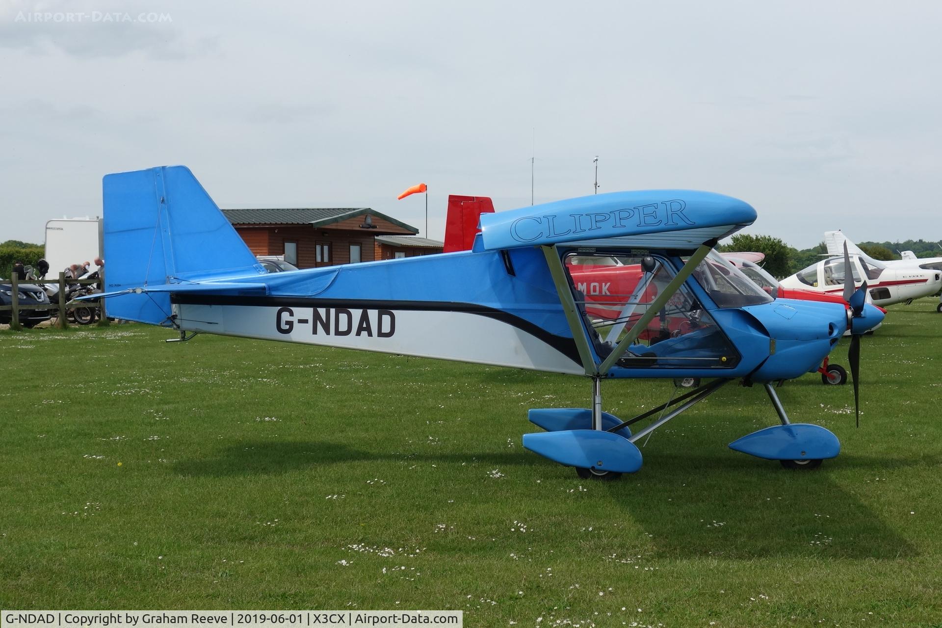 G-NDAD, 2011 Medway Clipper-100 C/N 80910, Parked at Northrepps.