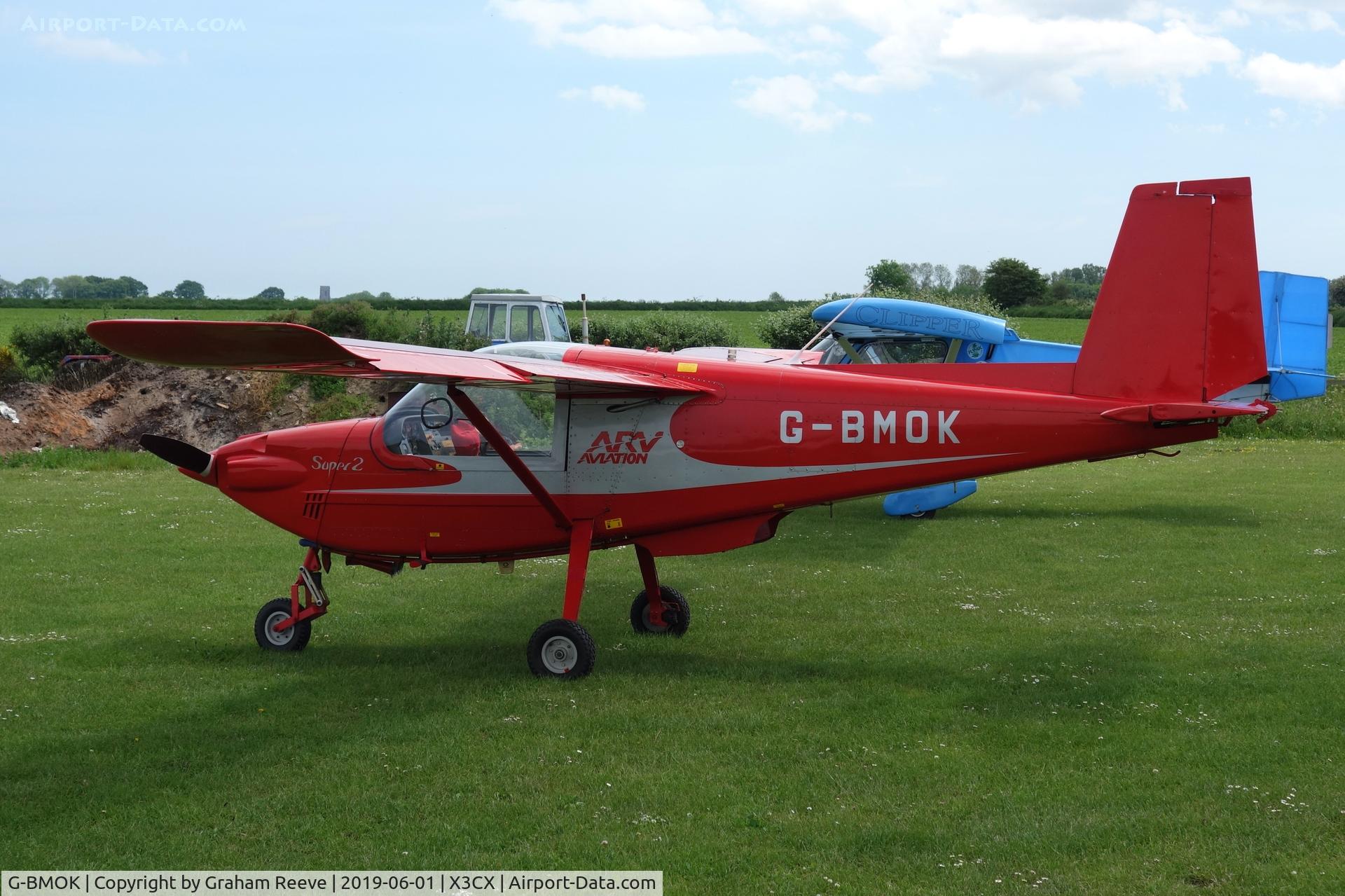 G-BMOK, 1986 ARV ARV1 Super 2 C/N 011, Parked at Northrepps.