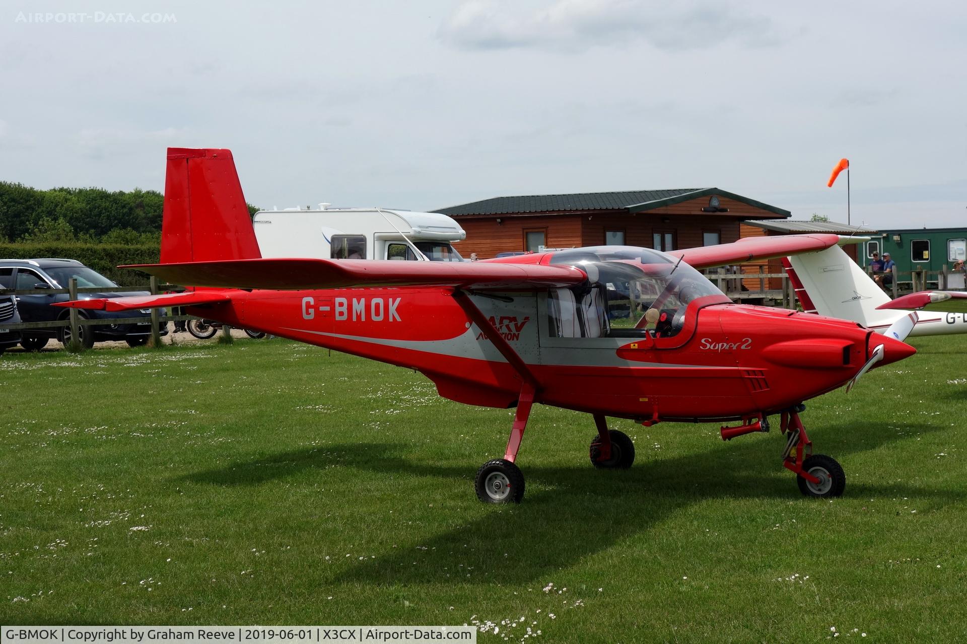 G-BMOK, 1986 ARV ARV1 Super 2 C/N 011, Parked at Northrepps.