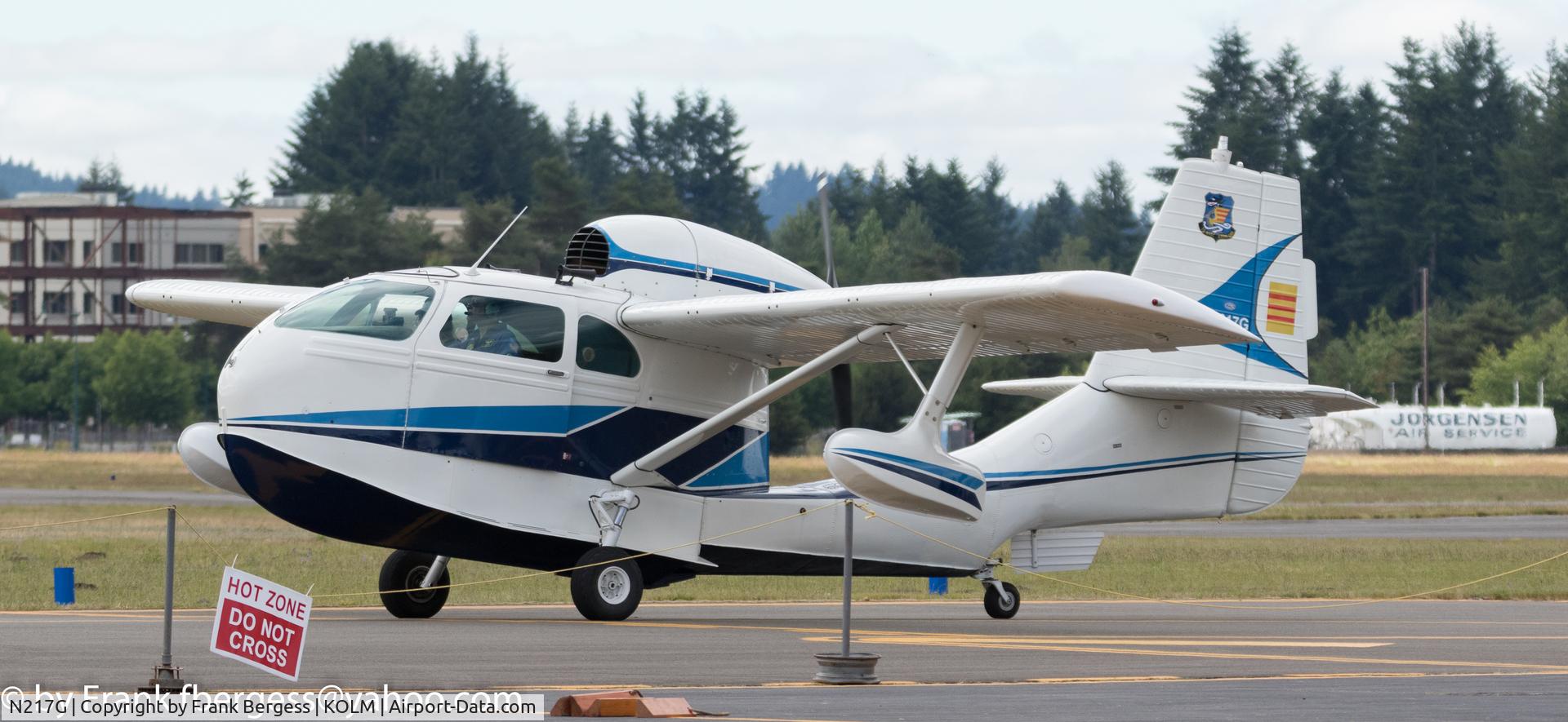 N217G, 1947 Republic RC-3 Seabee C/N 797, Great day for an Airshow