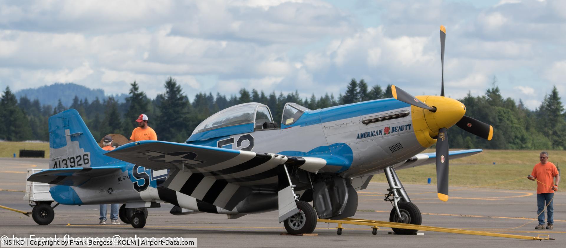 N51KD, North American/aero Classics P-51D C/N 122-39895, Ground Crew ?