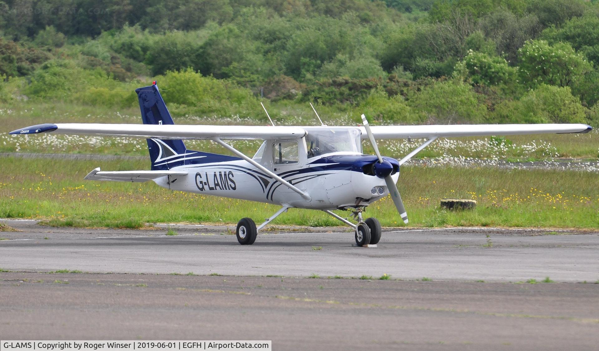G-LAMS, 1978 Reims Cessna F152 C/N 1431, Visiting F152.