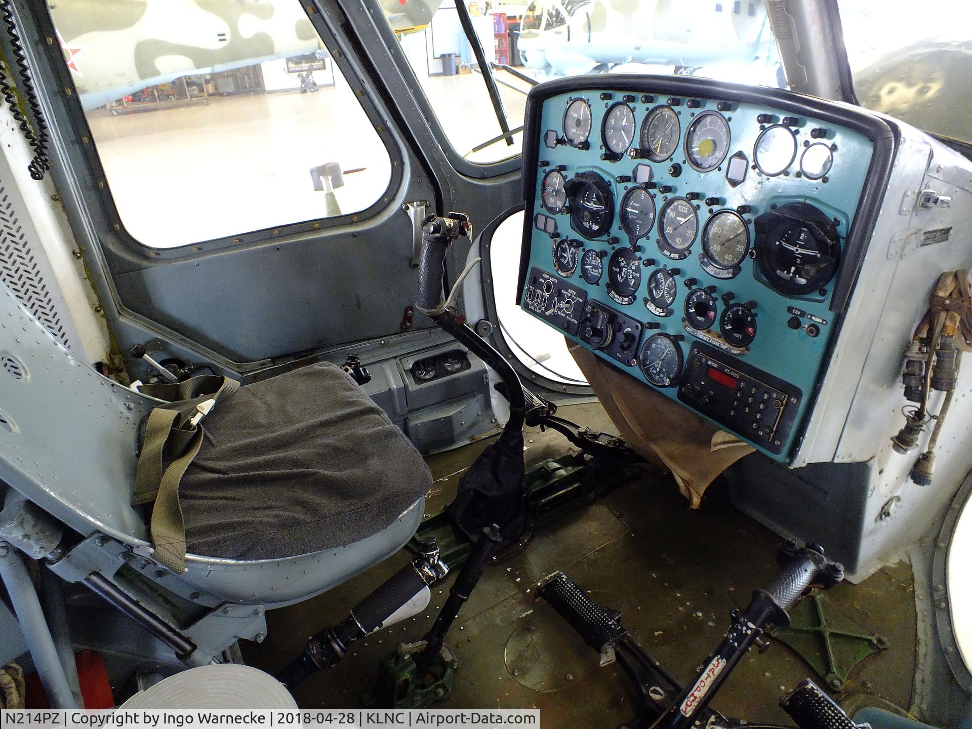 N214PZ, Mil Mi-2 Hoplite C/N 515303087, Mil Mi-2 HOPLITE in a hangar of the former Cold War Air Museum at Lancaster Regional Airport, Dallas County TX  #c