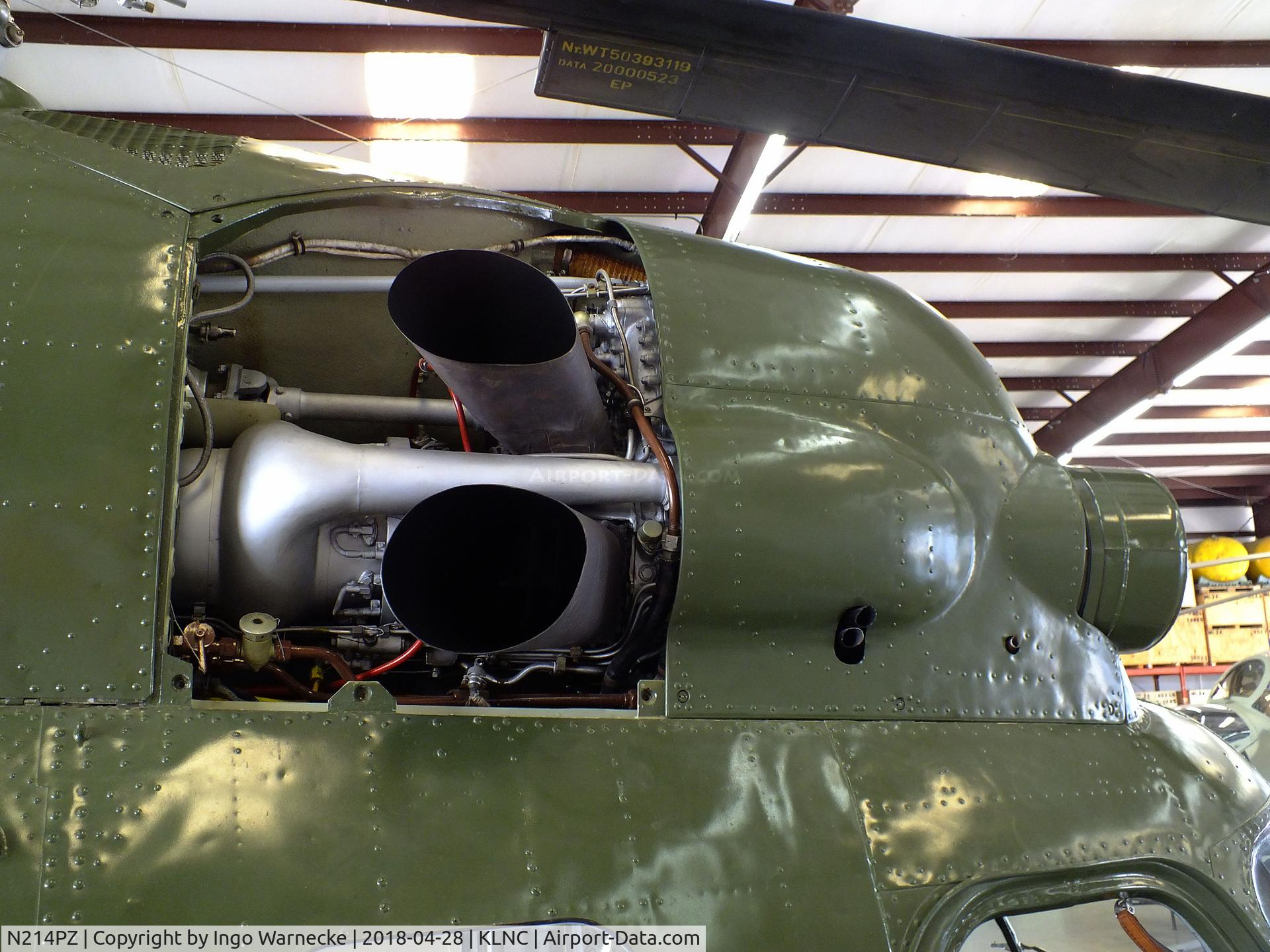 N214PZ, Mil Mi-2 Hoplite C/N 515303087, Mil Mi-2 HOPLITE in a hangar of the former Cold War Air Museum at Lancaster Regional Airport, Dallas County TX