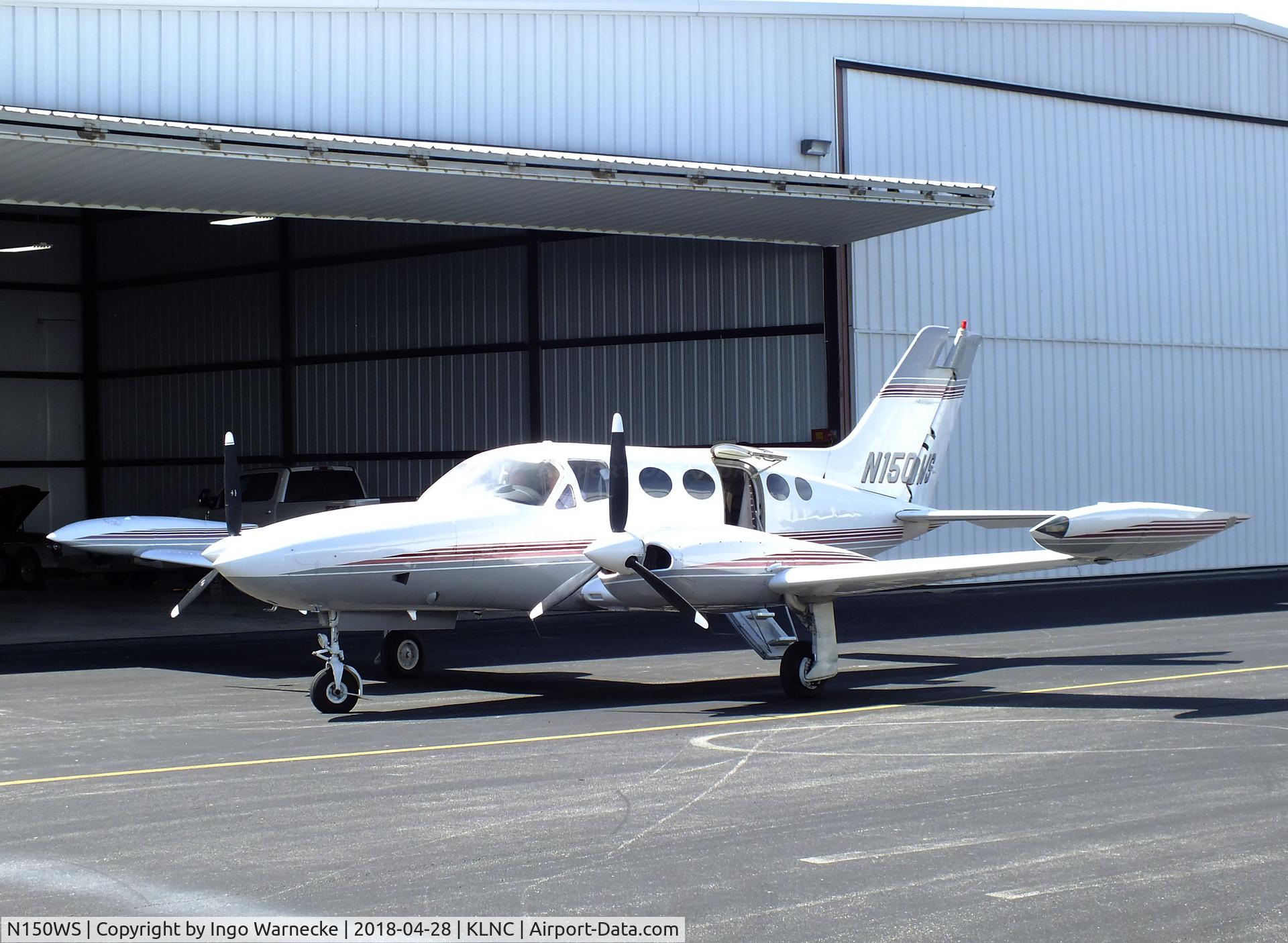 N150WS, 1974 Cessna 421B Golden Eagle C/N 421B0591, Cessna 421B Golden Eagle at Lancaster Regional Airport, Dallas County TX