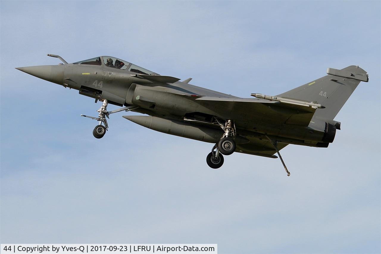 44, 2015 Dassault Rafale M C/N 44, Dassault Rafale M, On display, Morlaix-Ploujean airport (LFRU-MXN) Air show 2017