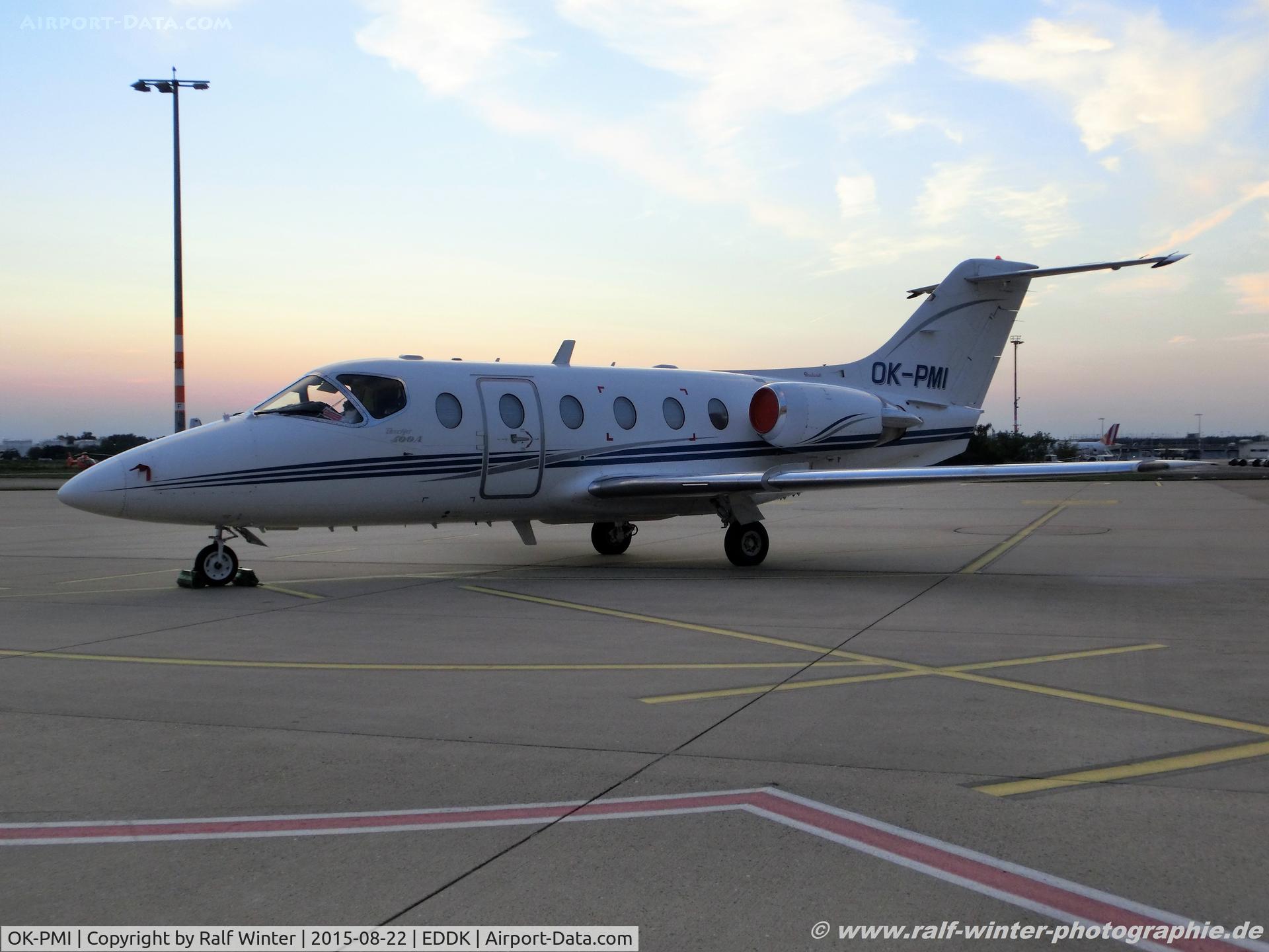 OK-PMI, 1997 Raytheon Beechjet 400A C/N RK-162, Rayheon Aircraft 400A Beechjet - QNR Quenn Air sro - RK-162 - OK-PMI - 22.08.2015 - CGN