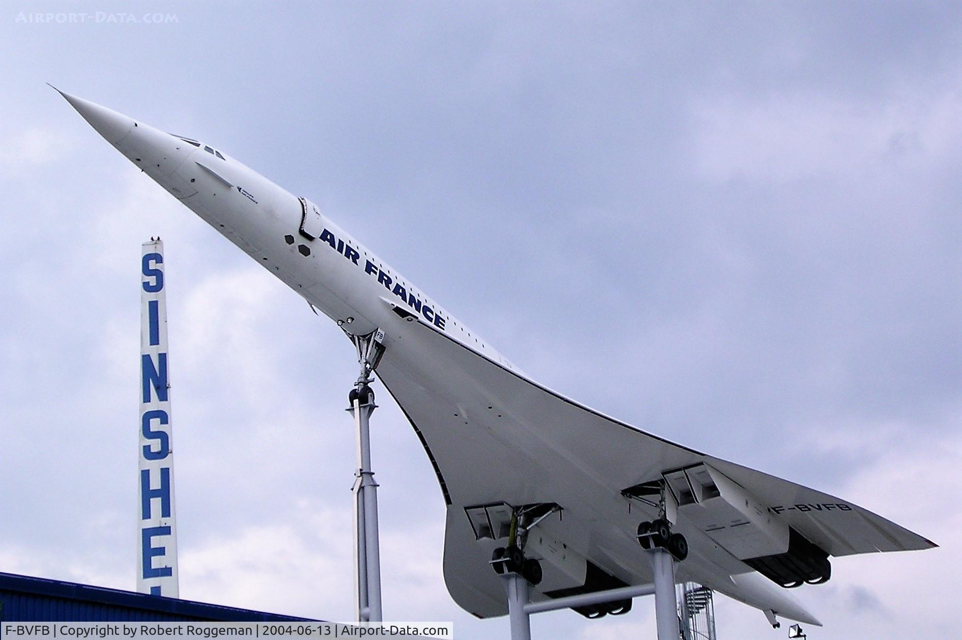 F-BVFB, 1976 Aerospatiale-BAC Concorde 101 C/N 207, TECHNIC MUSEUM SINSHEIM.AIR FRANCE.