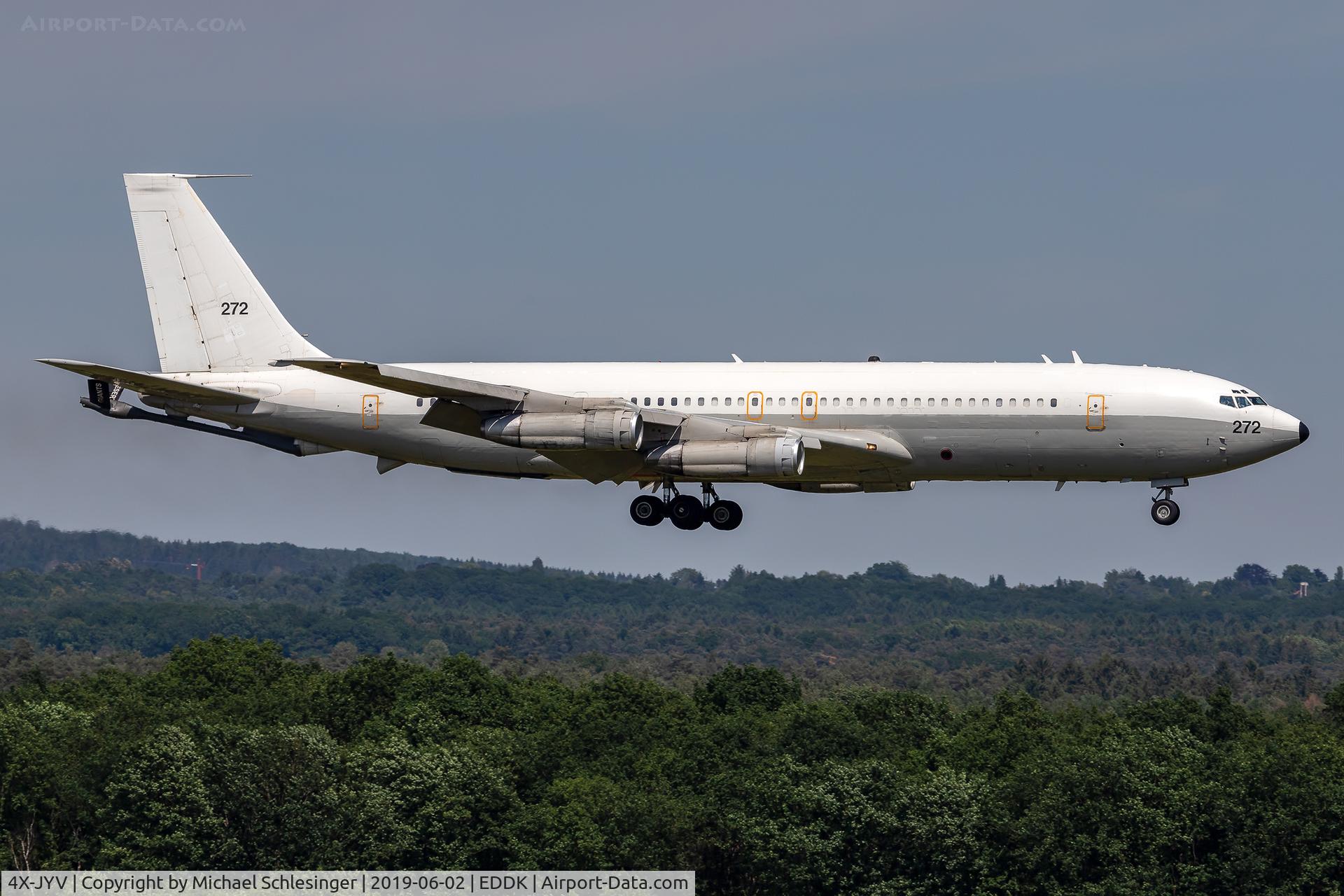 4X-JYV, 1975 Boeing 707-3L6C C/N 21096, 272 - Boeing 707-3L6C Re'em - Israel Air Force