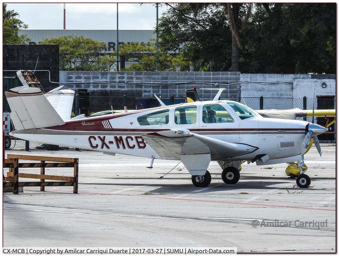 CX-MCB, 1978 Beech V35B Bonanza C/N D-10172, Landed at SUMU