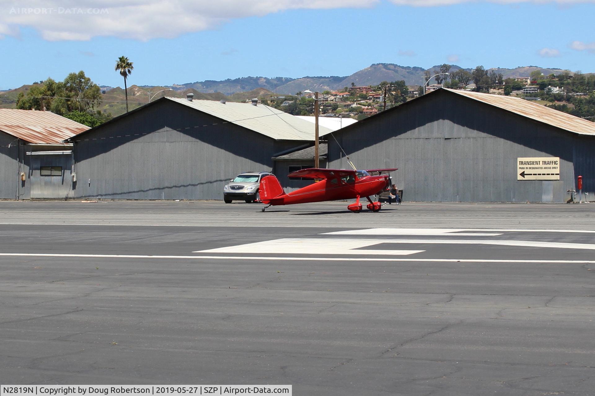 N2819N, 1947 Cessna 140 C/N 13080, 1947 Cessna 140, Continental C85 85 Hp, taxi