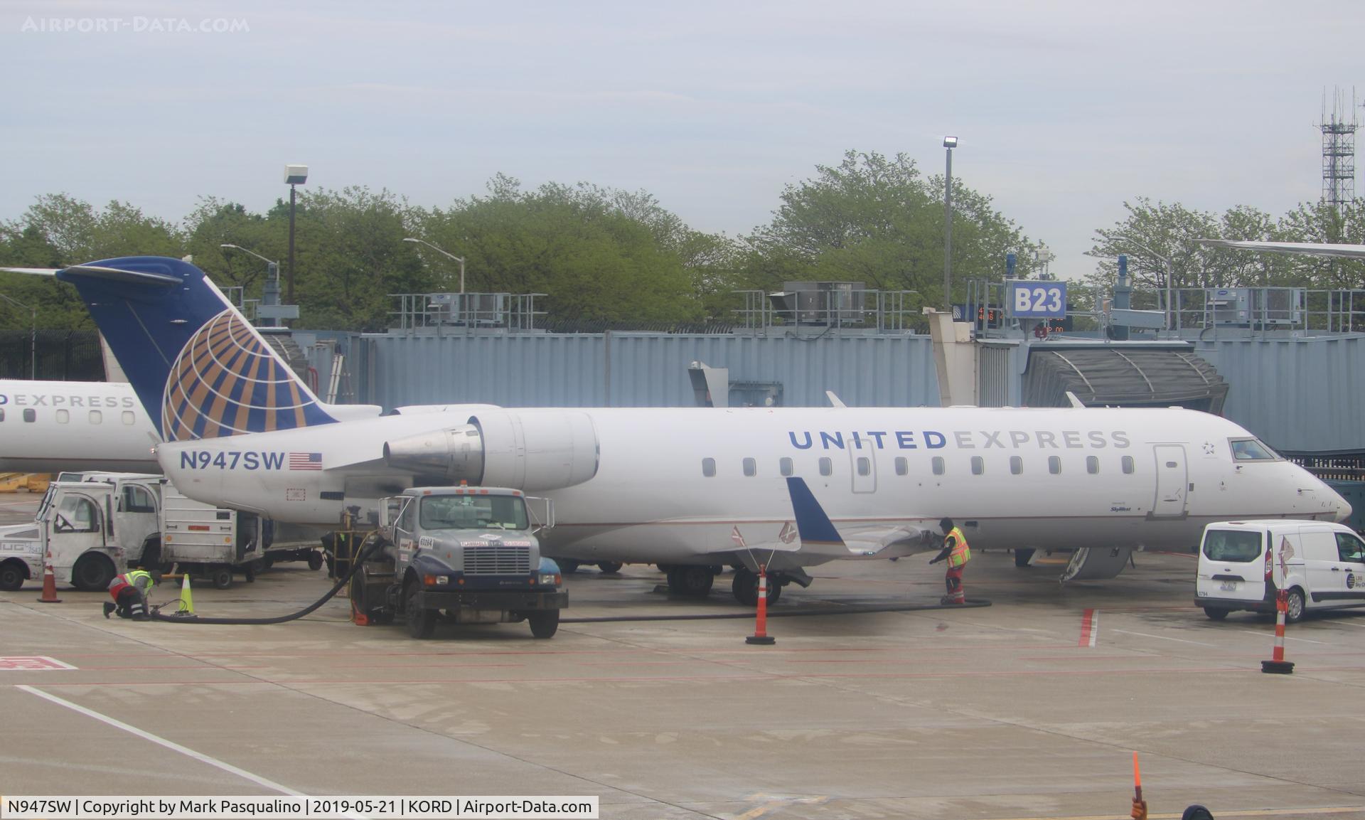 N947SW, 2003 Bombardier CRJ-200LR (CL-600-2B19) C/N 7786, CL-600-2B19