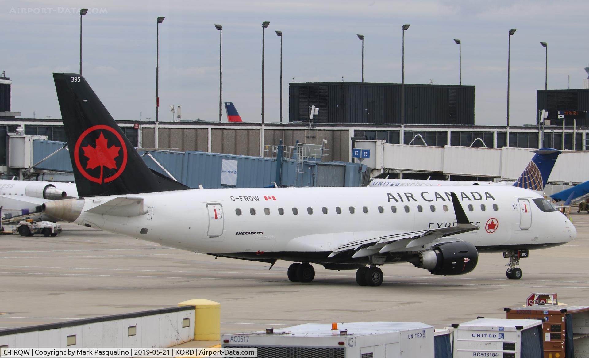 C-FRQW, 2007 Embraer 175SU (ERJ-170-200SU) C/N 17000154, ERJ-170-200SU