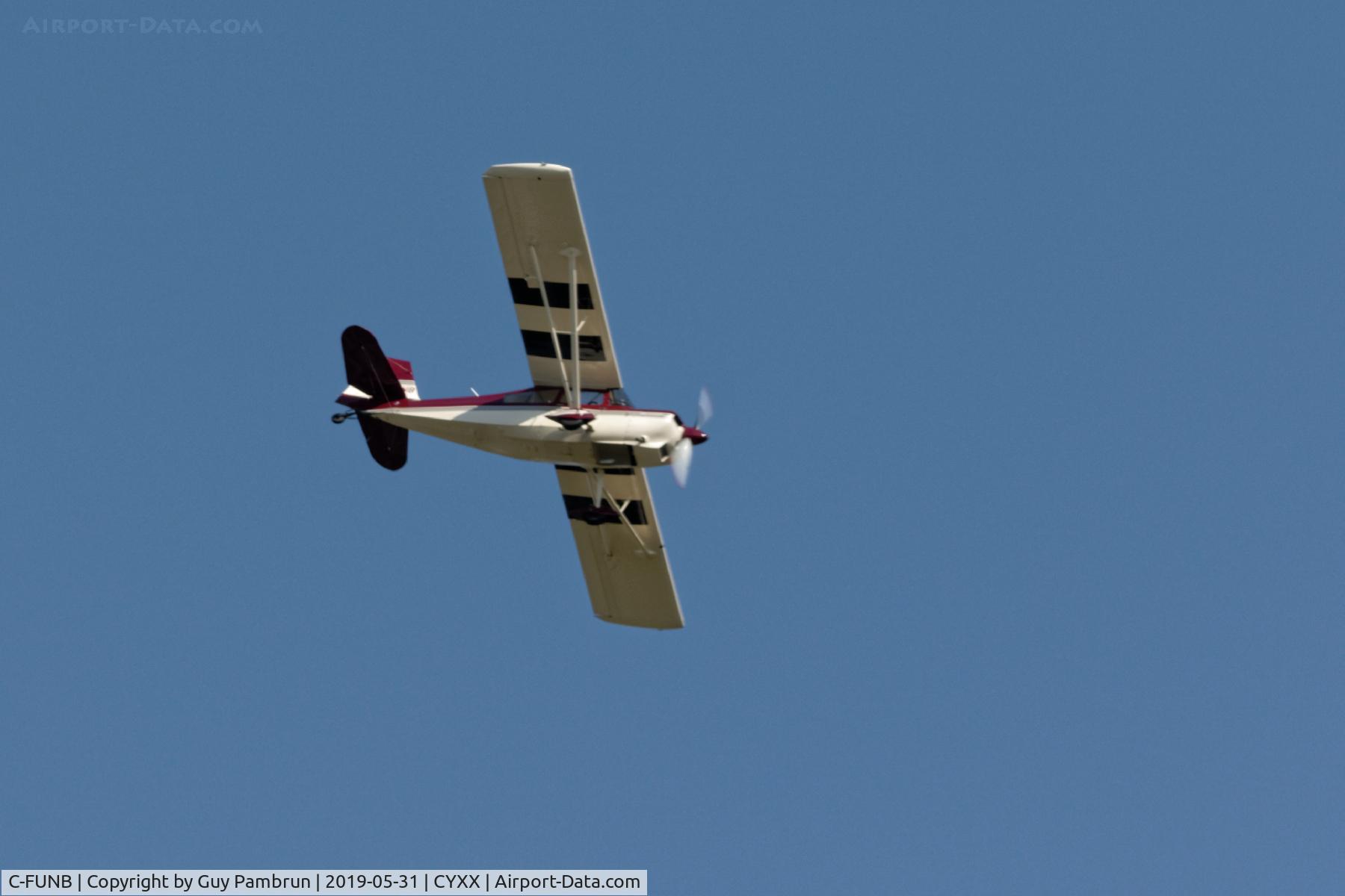 C-FUNB, 2008 Bellanca 8KCAB Super Decathlon C/N 1065-2008, Landing