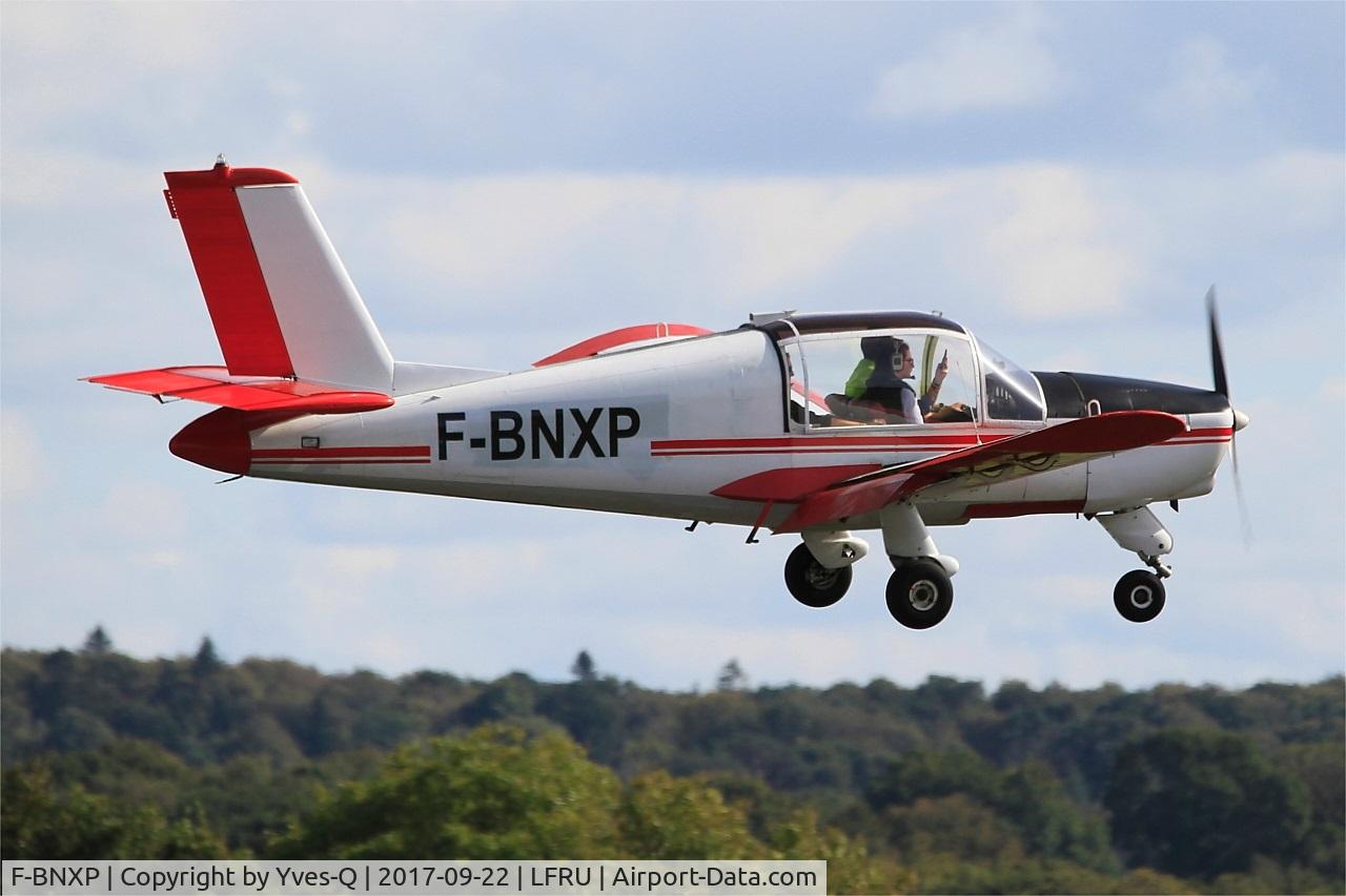 F-BNXP, Morane-Saulnier MS-880B Rallye Club C/N 839, Morane-Saulnier MS-880B Rallye Club, On final Morlaix-Ploujean airport (LFRU-MXN)