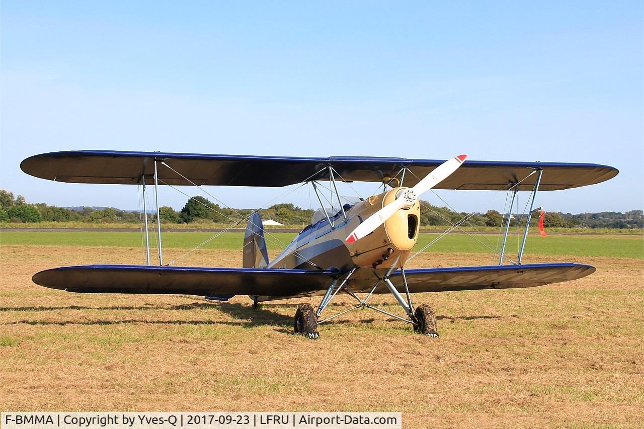 F-BMMA, Stampe-Vertongen SV-4A C/N 630, Stampe-Vertongen SV-4A, Static display, Morlaix-Ploujean airport (LFRU-MXN) air show 2017