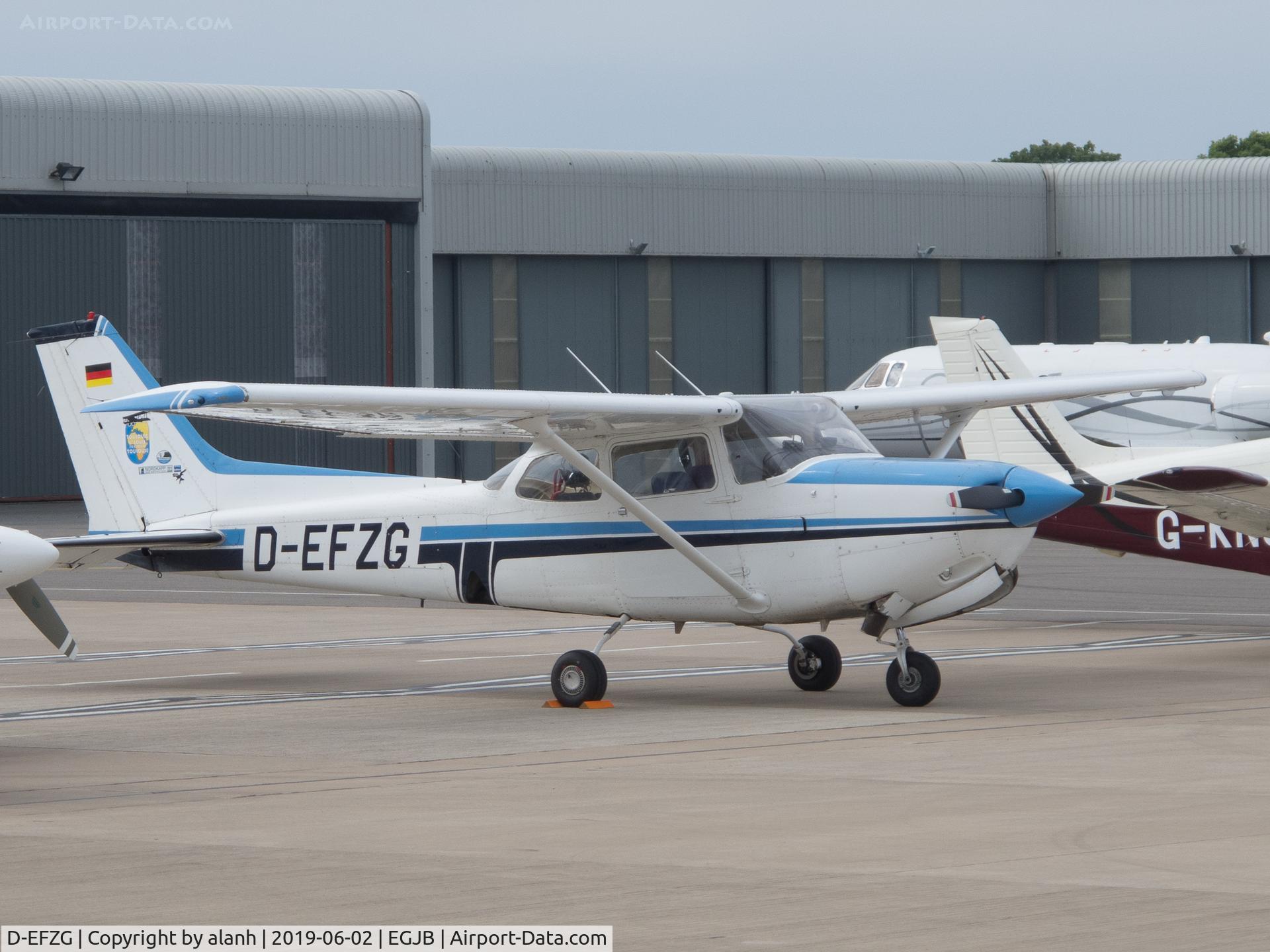 D-EFZG, 1980 Cessna 172RG Cutlass RG C/N 172RG0559, West parking, Guernsey