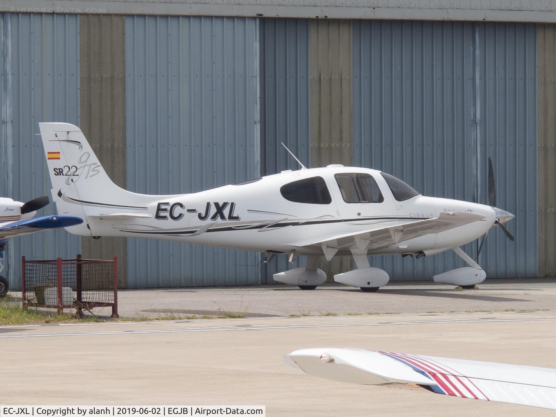 EC-JXL, 2006 Cirrus SR22 C/N 1932, At ASG, Guernsey