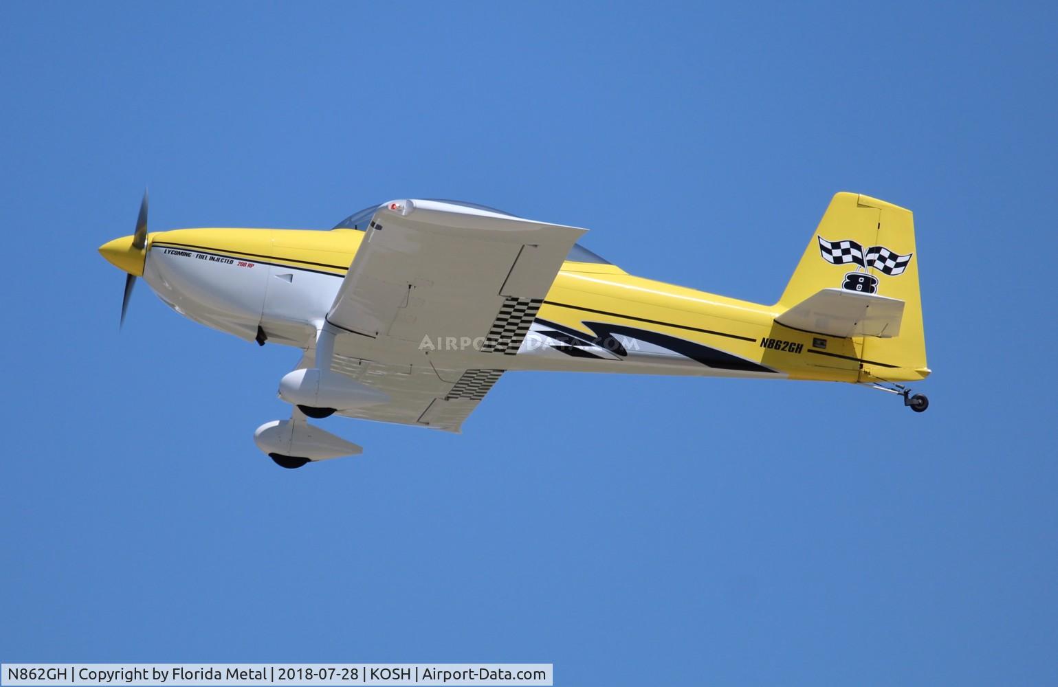 N862GH, 2012 Vans RV-8 C/N 81776, Vans RV-8