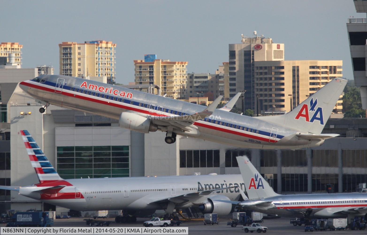 N863NN, 2010 Boeing 737-823 C/N 30903, American