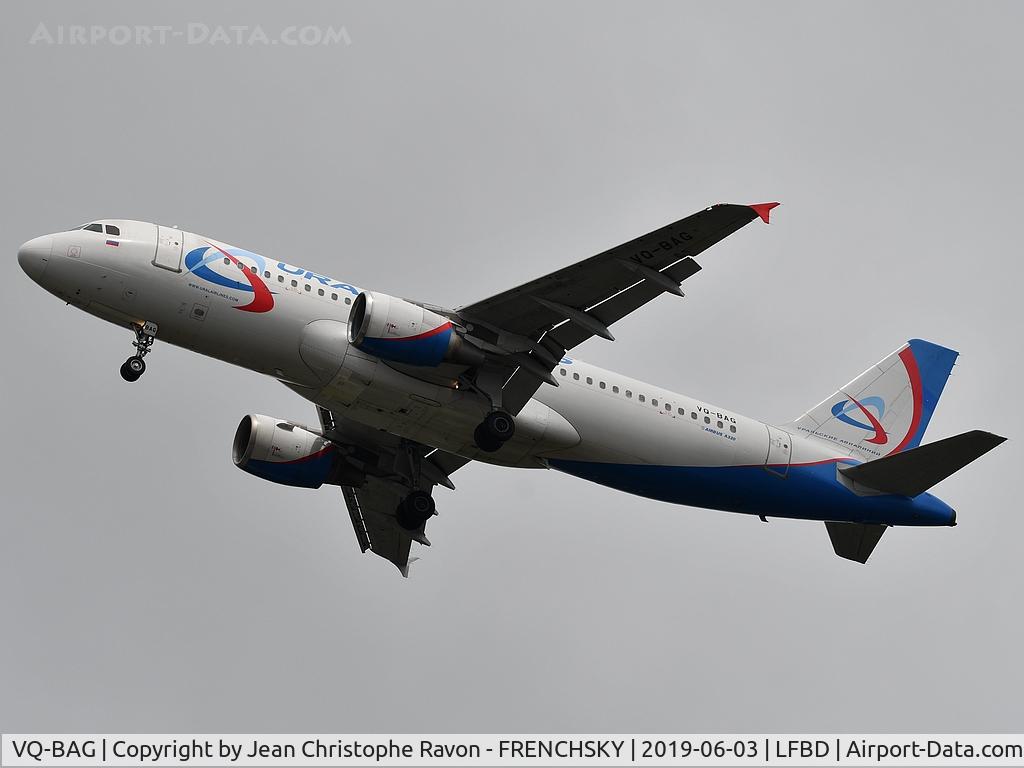 VQ-BAG, 1999 Airbus A320-214 C/N 1063, U6793 from Moscow (DME)
