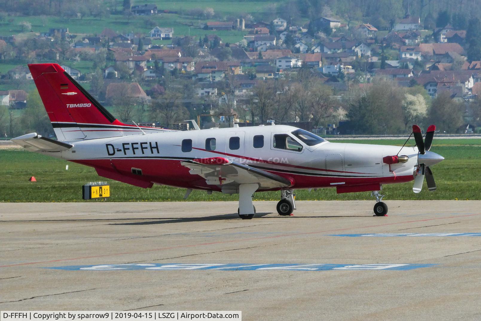 D-FFFH, 2012 Socata TBM-850 C/N 610, At Grenchen.
