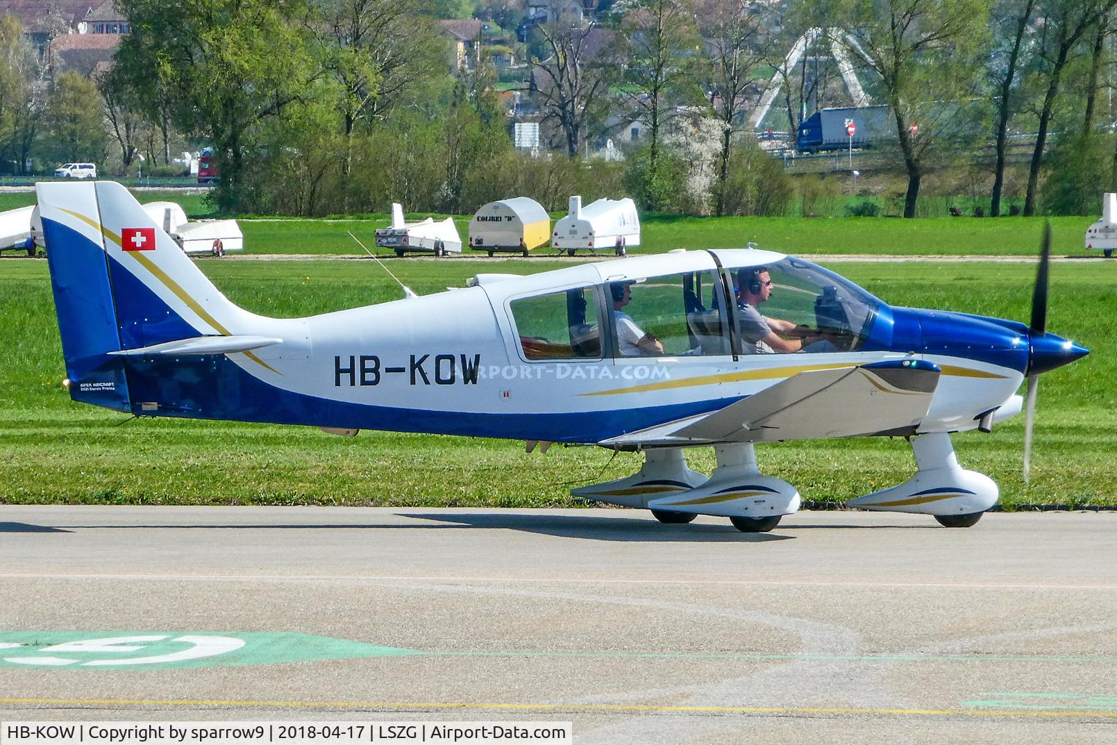 HB-KOW, 2008 Robin DR-400-180 Regent Regent C/N 2651, At Grenchen
