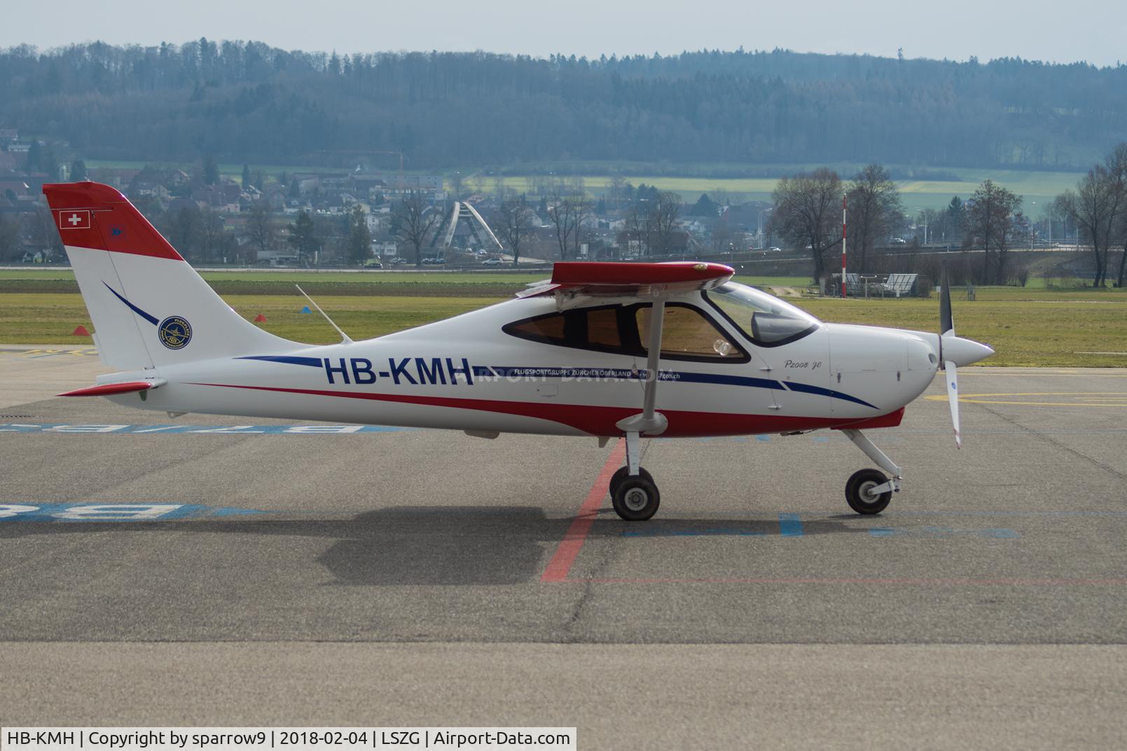 HB-KMH, 2015 Tecnam P-2008JC C/N 1042, At Grenchen