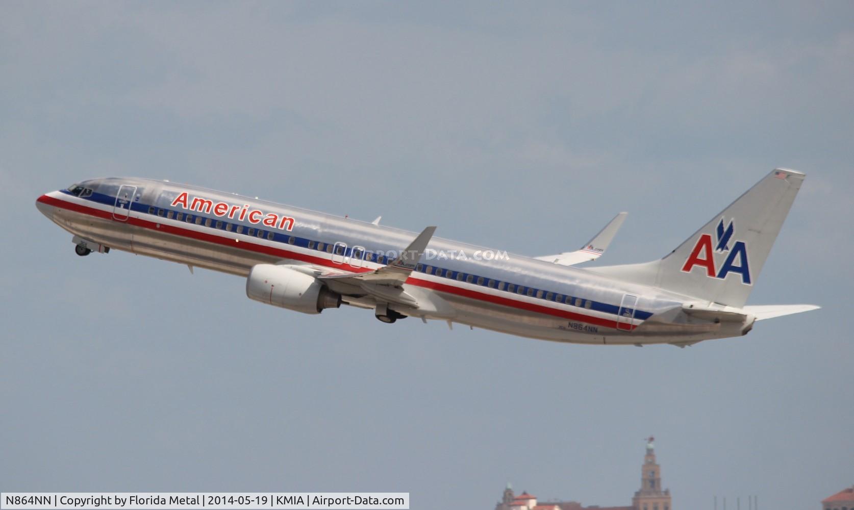 N864NN, 2010 Boeing 737-823 C/N 31111, American