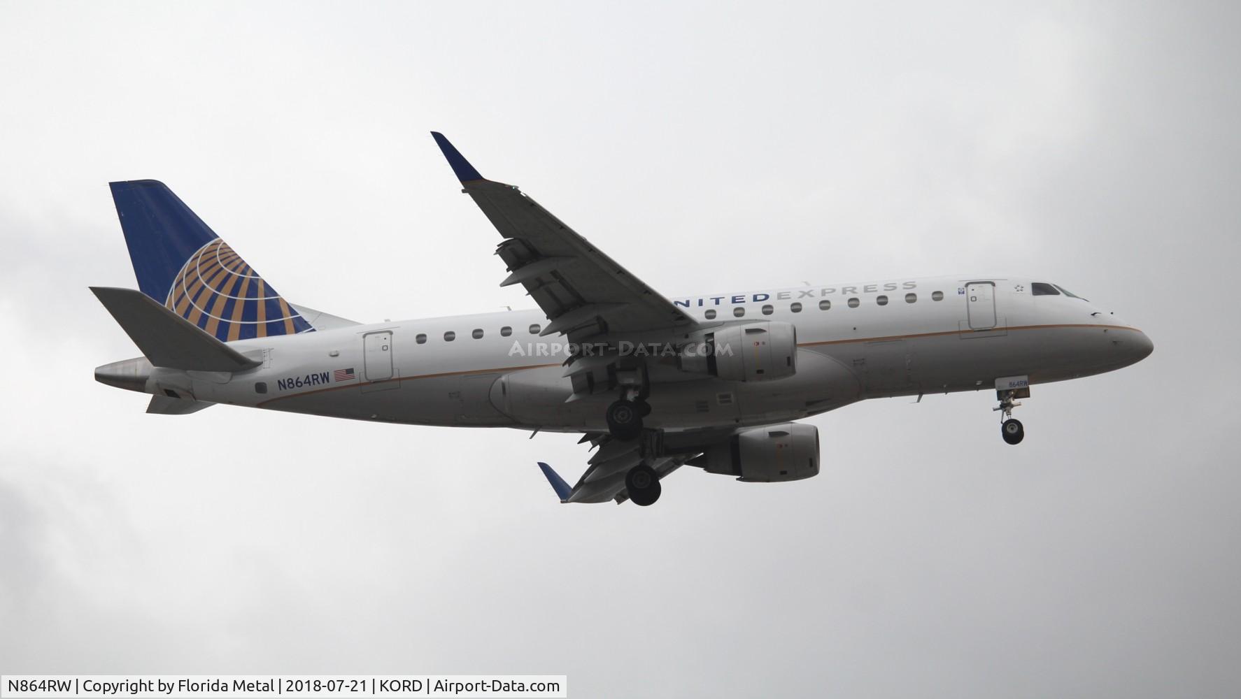 N864RW, 2006 Embraer 170SE (ERJ-170-100SE) C/N 17000117, United Express